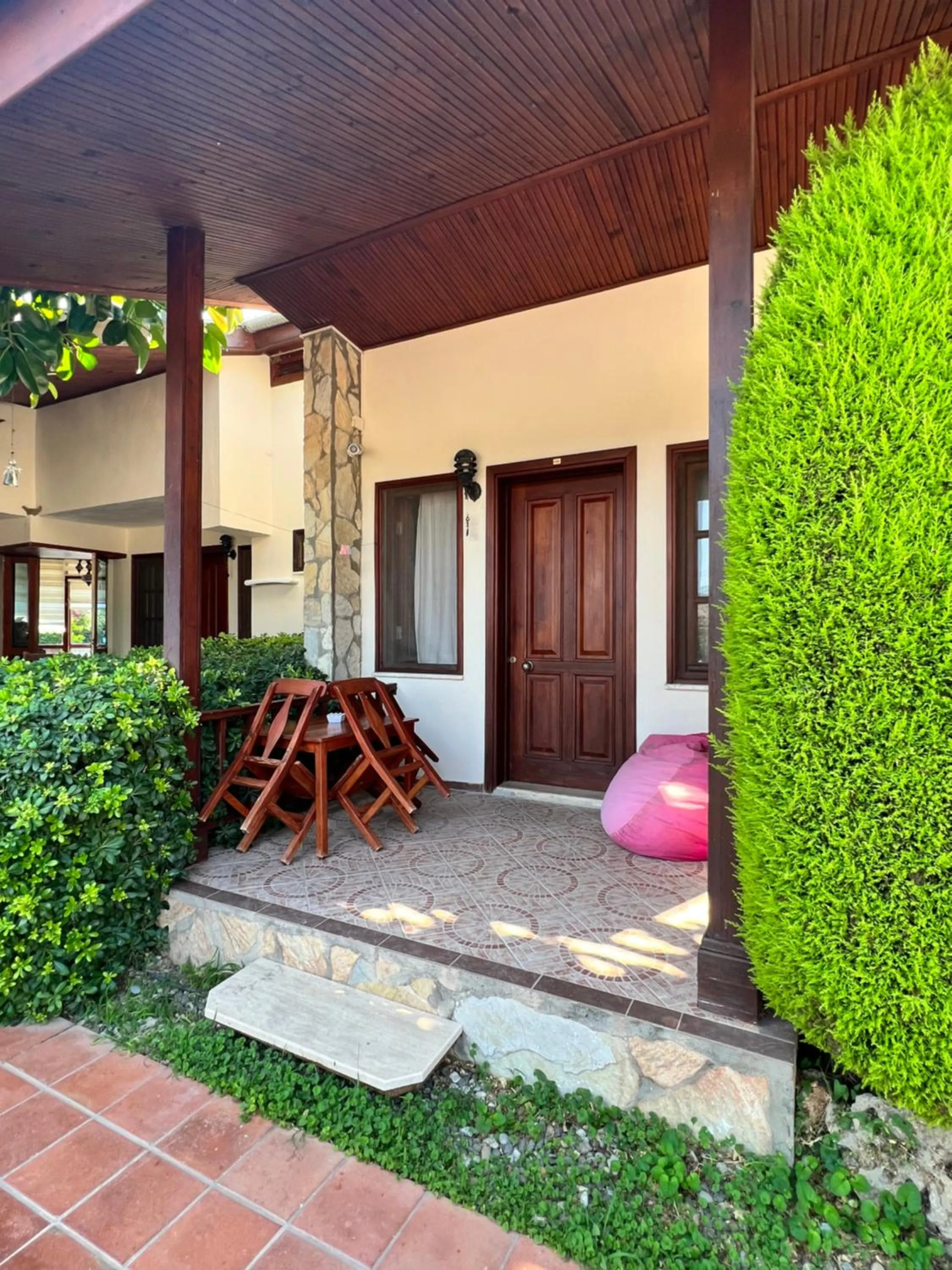 Patio in Grenadine Lodge