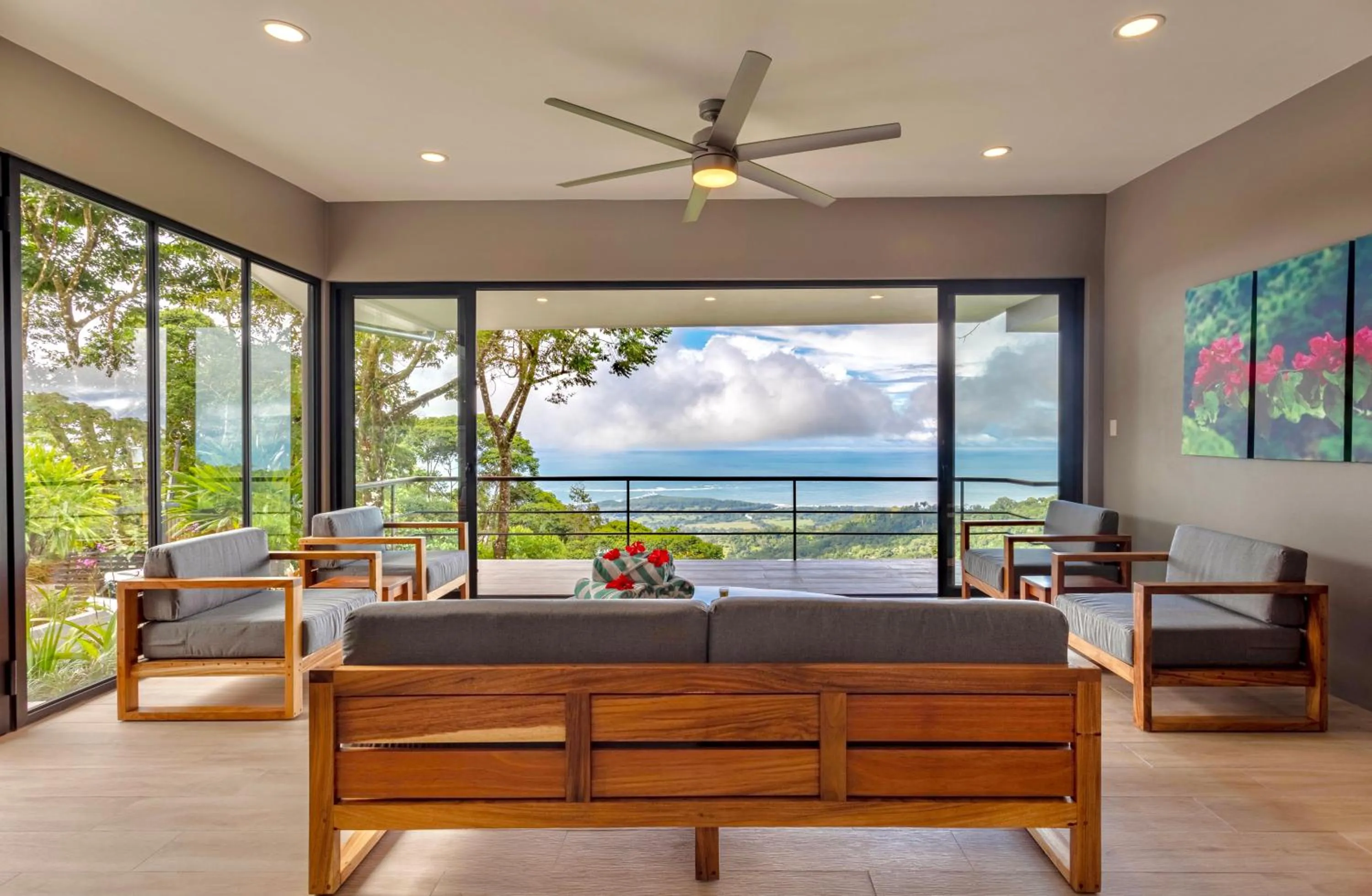 Living room in Rancho Pacifico - Boutique Hotel for Adults