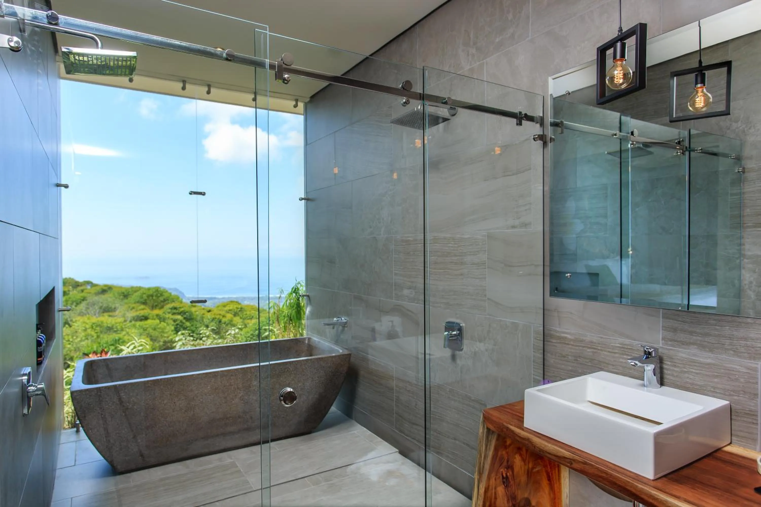 Shower in Rancho Pacifico - Boutique Hotel for Adults