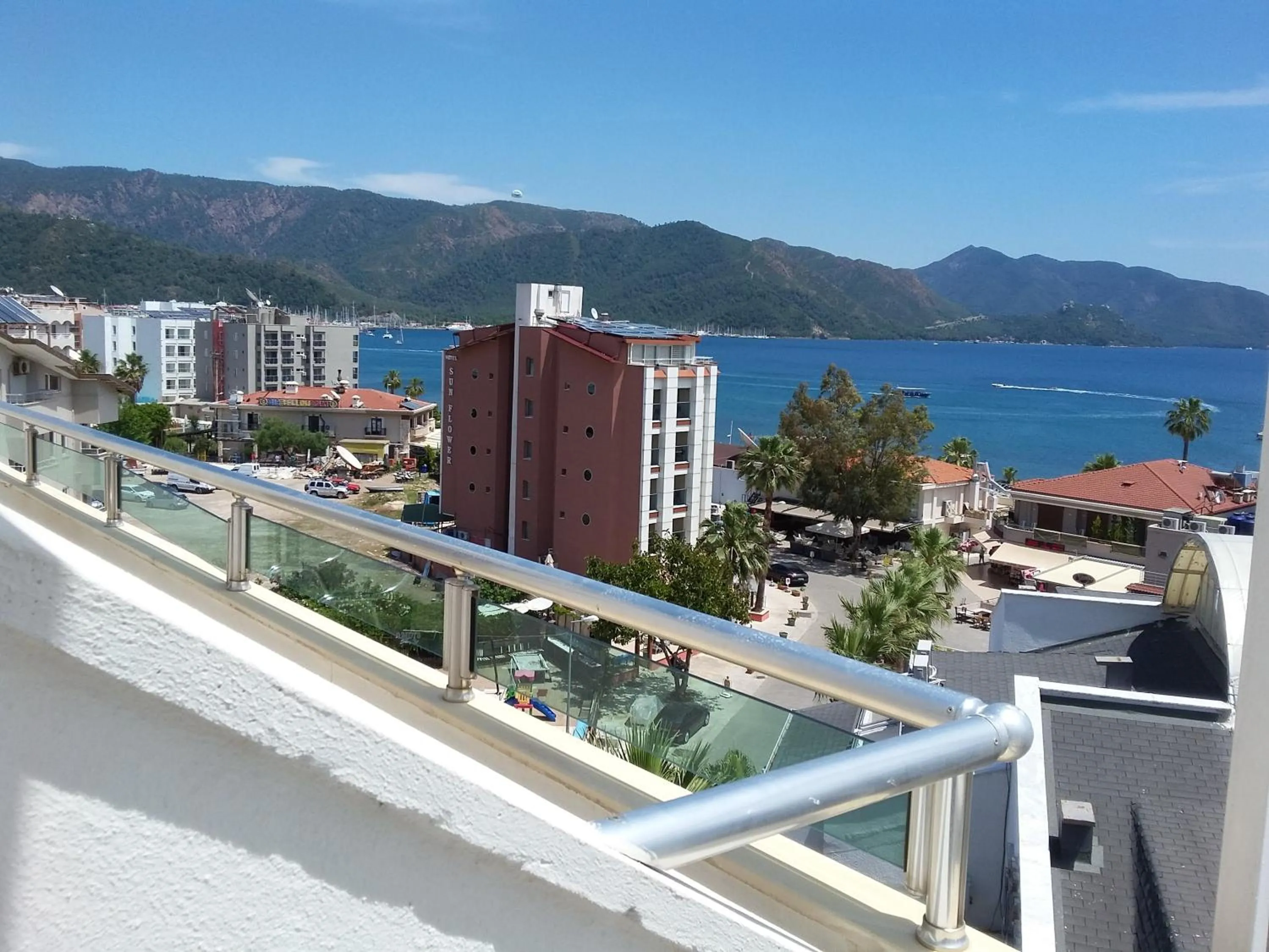 Balcony/Terrace in CihanTürk Hotel