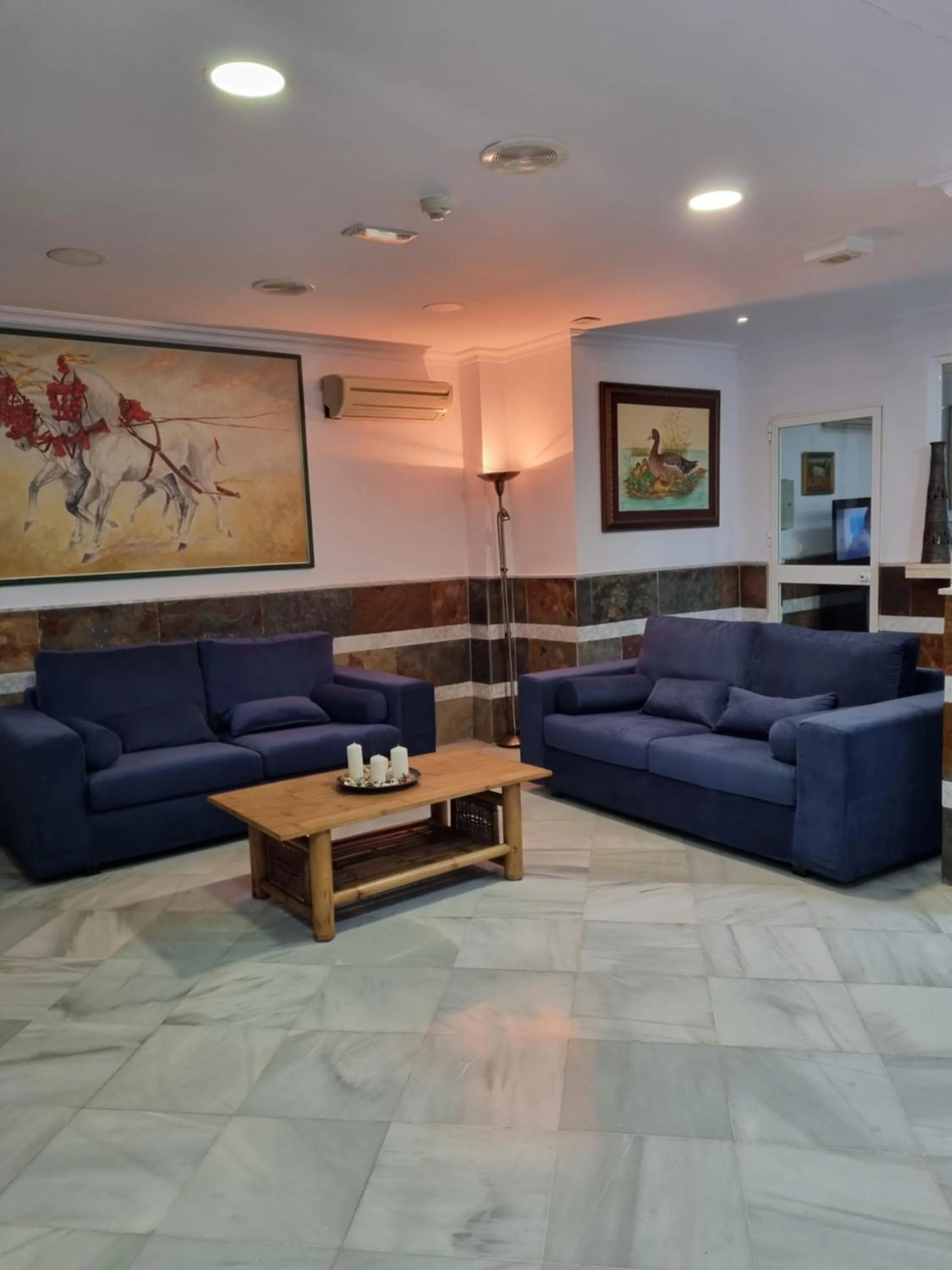 Living room in Hotel Quitagolpe