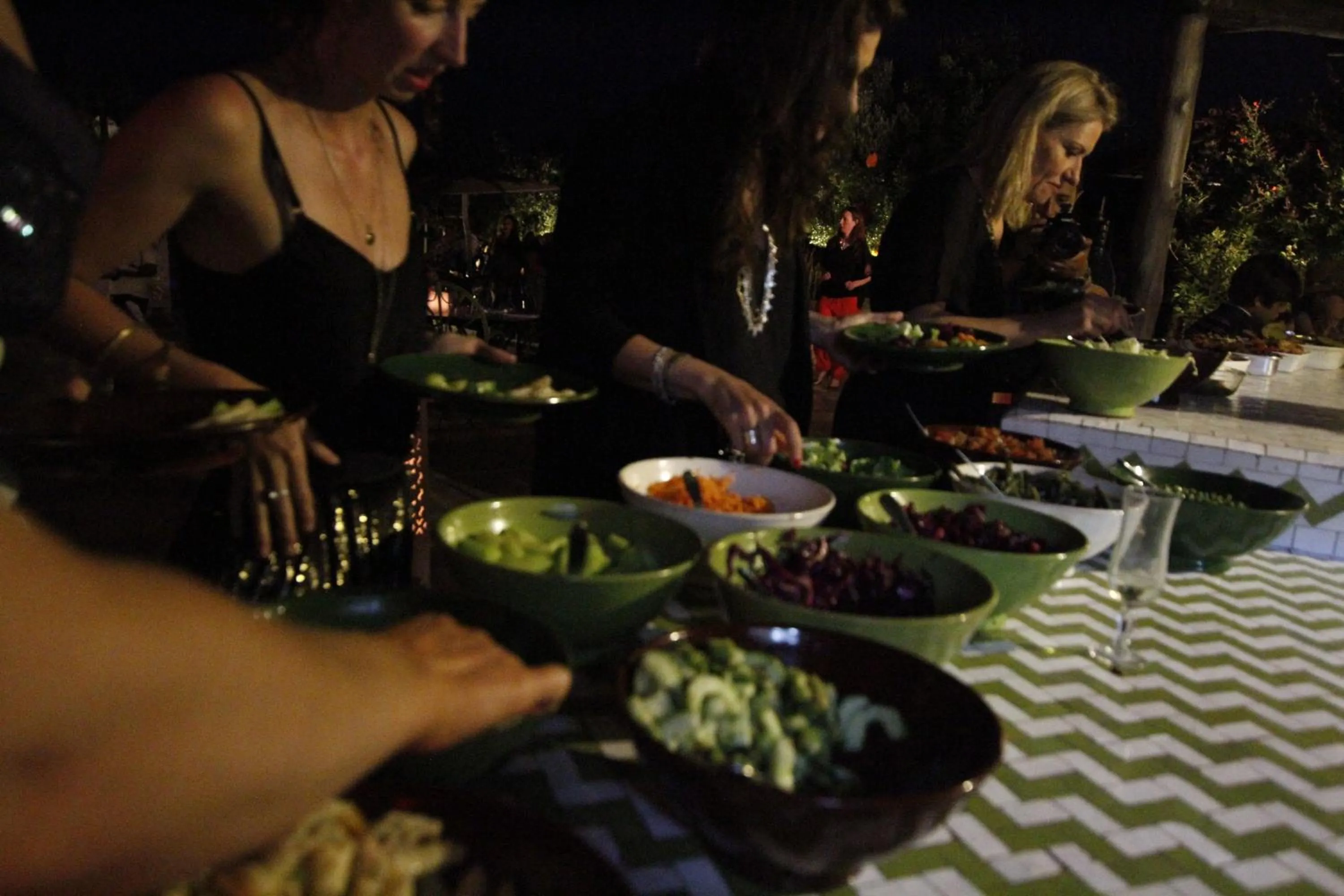 Food and drinks in Les Jardins de Villa Maroc