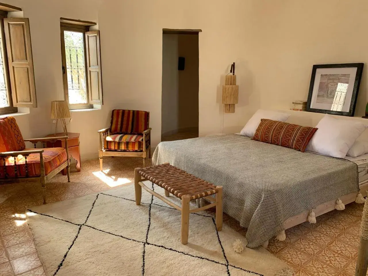 Double Room in Les Jardins de Villa Maroc Double Room in Les Jardins de Villa Maroc