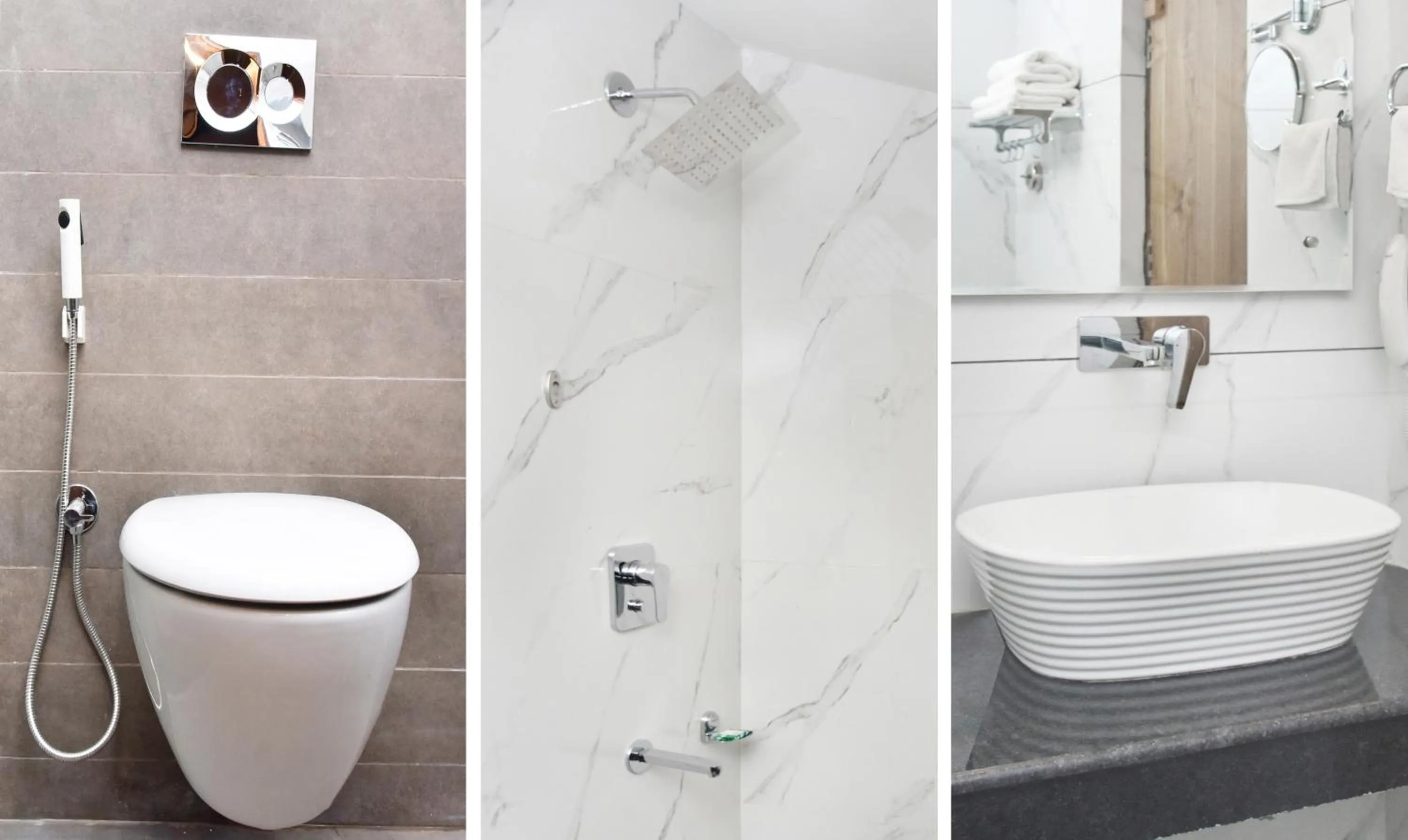 Toilet in Hotel Snowcrests Manor