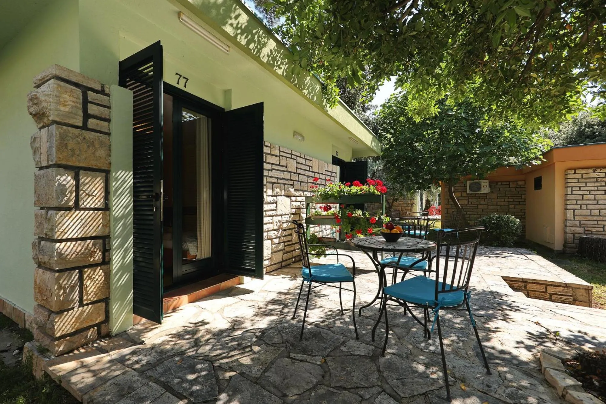 Patio in Mediterranean Village San Antonio