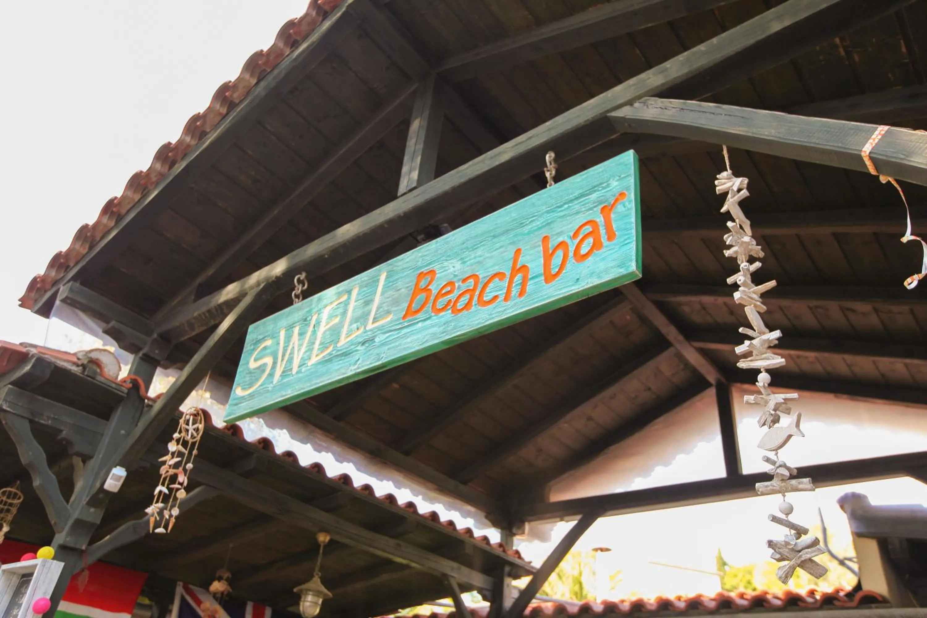 Lounge or bar in Angeliki Beach Hotel