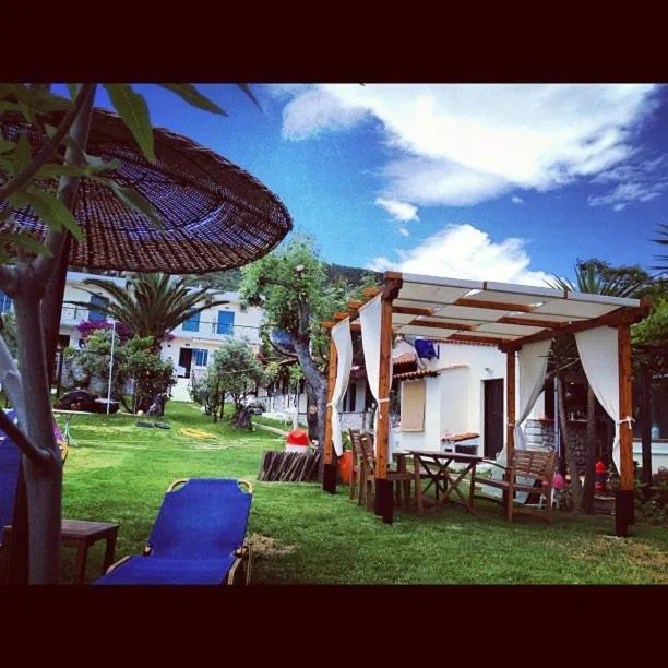 Facade/entrance in Angeliki Beach Hotel