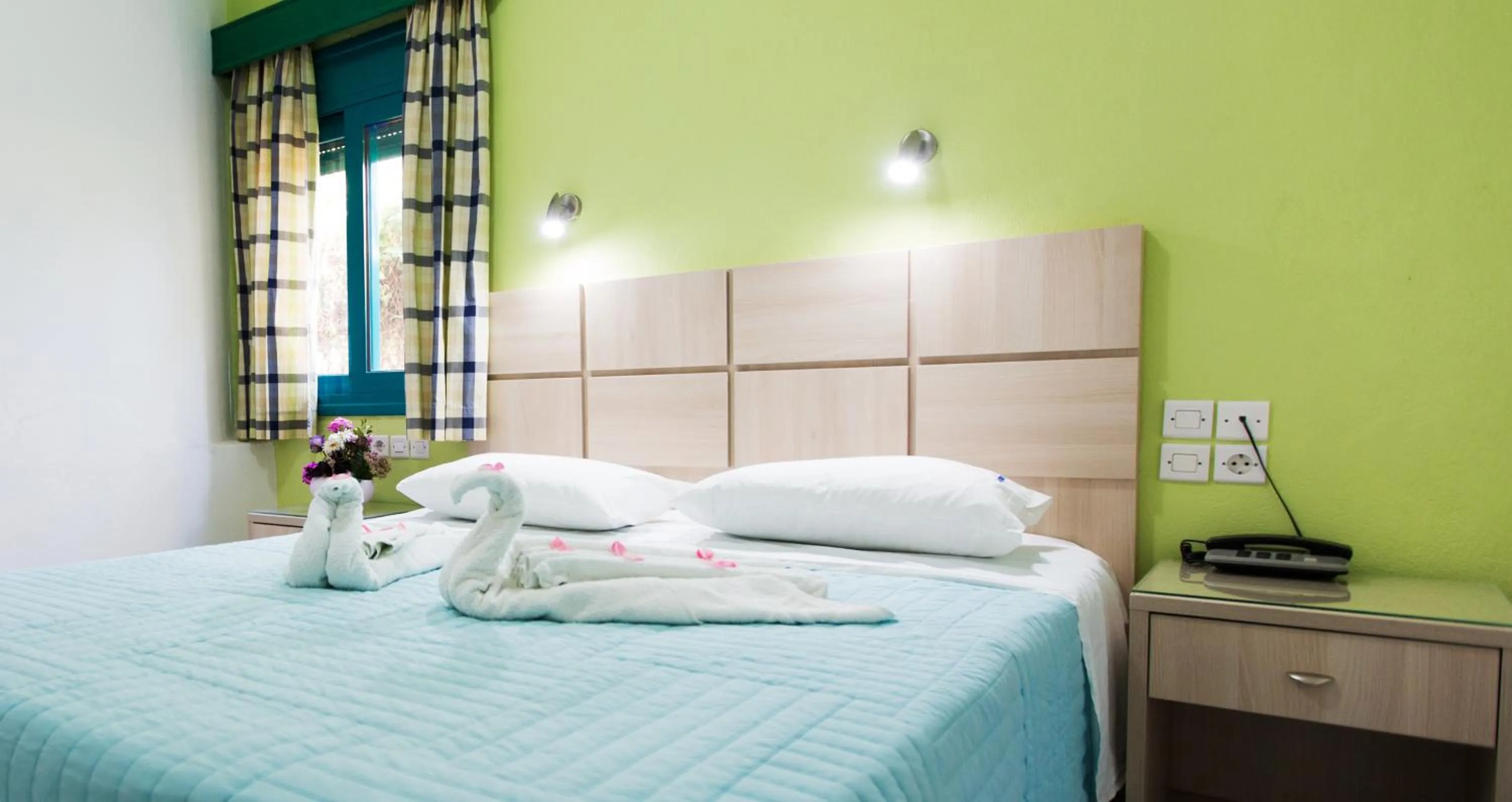 Photo of the whole room, Bed in Angeliki Beach Hotel