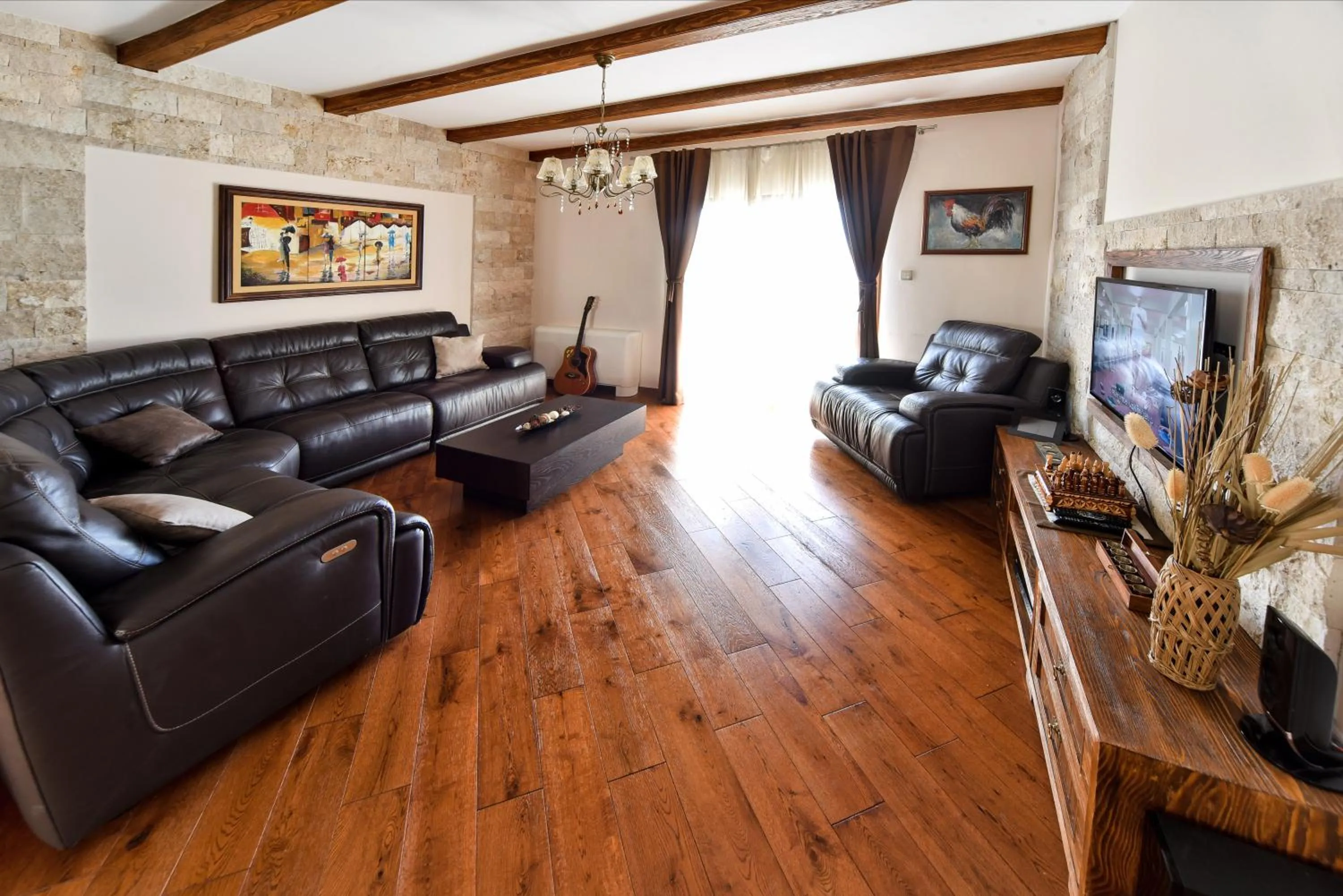 Living room in Villa Dub