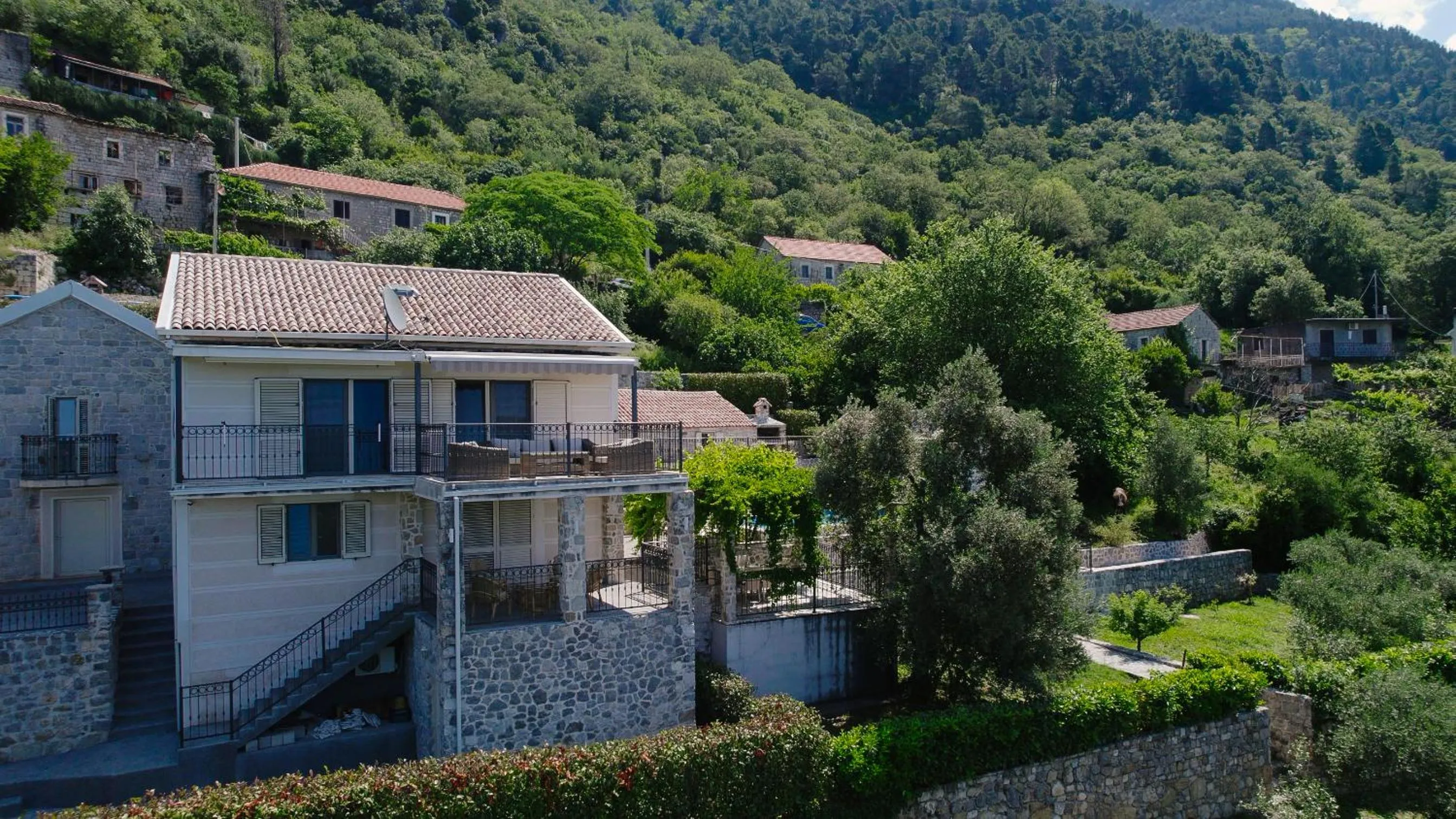 Natural landscape in Villa Dub