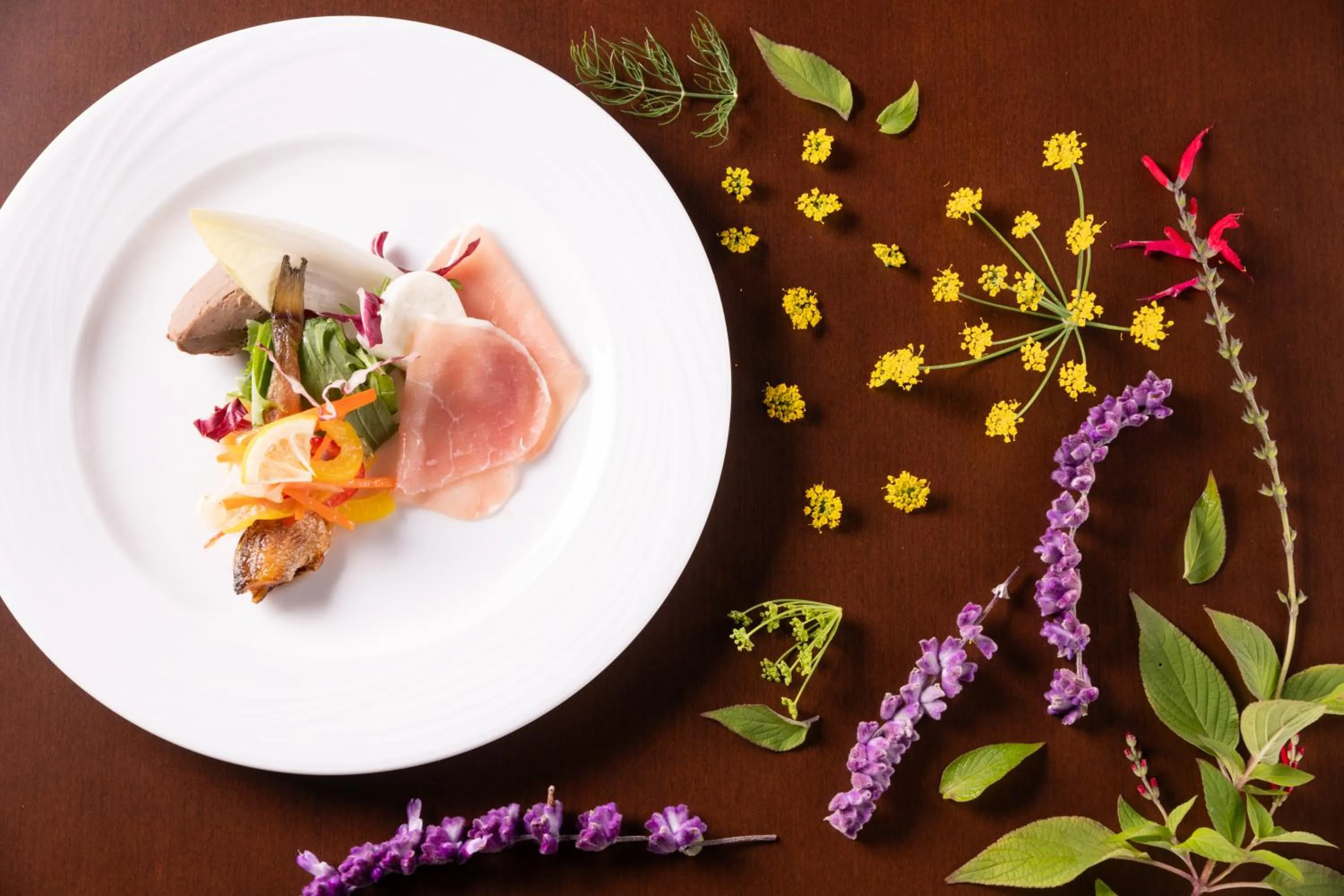 Food close-up in Hashidate Bay Hotel