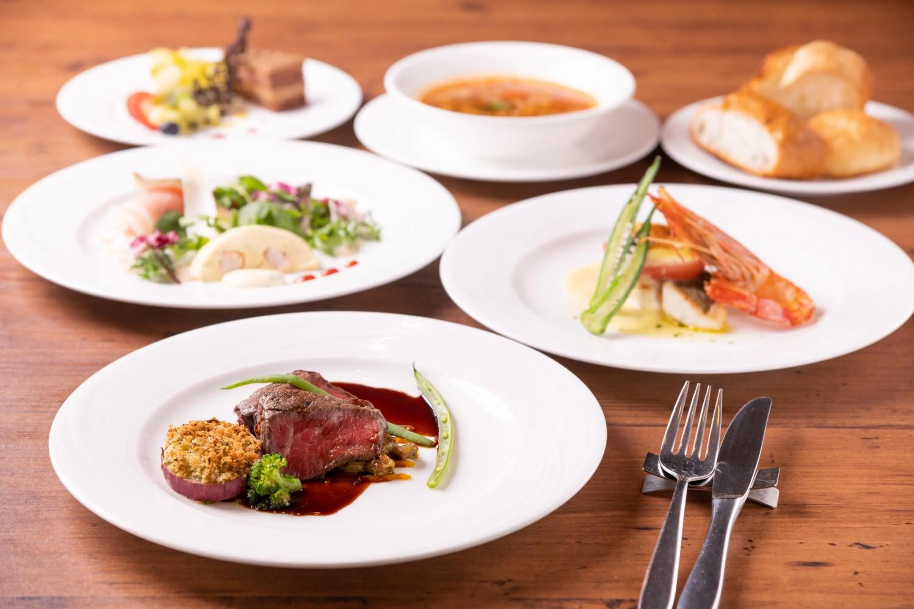 Dinner in Hashidate Bay Hotel