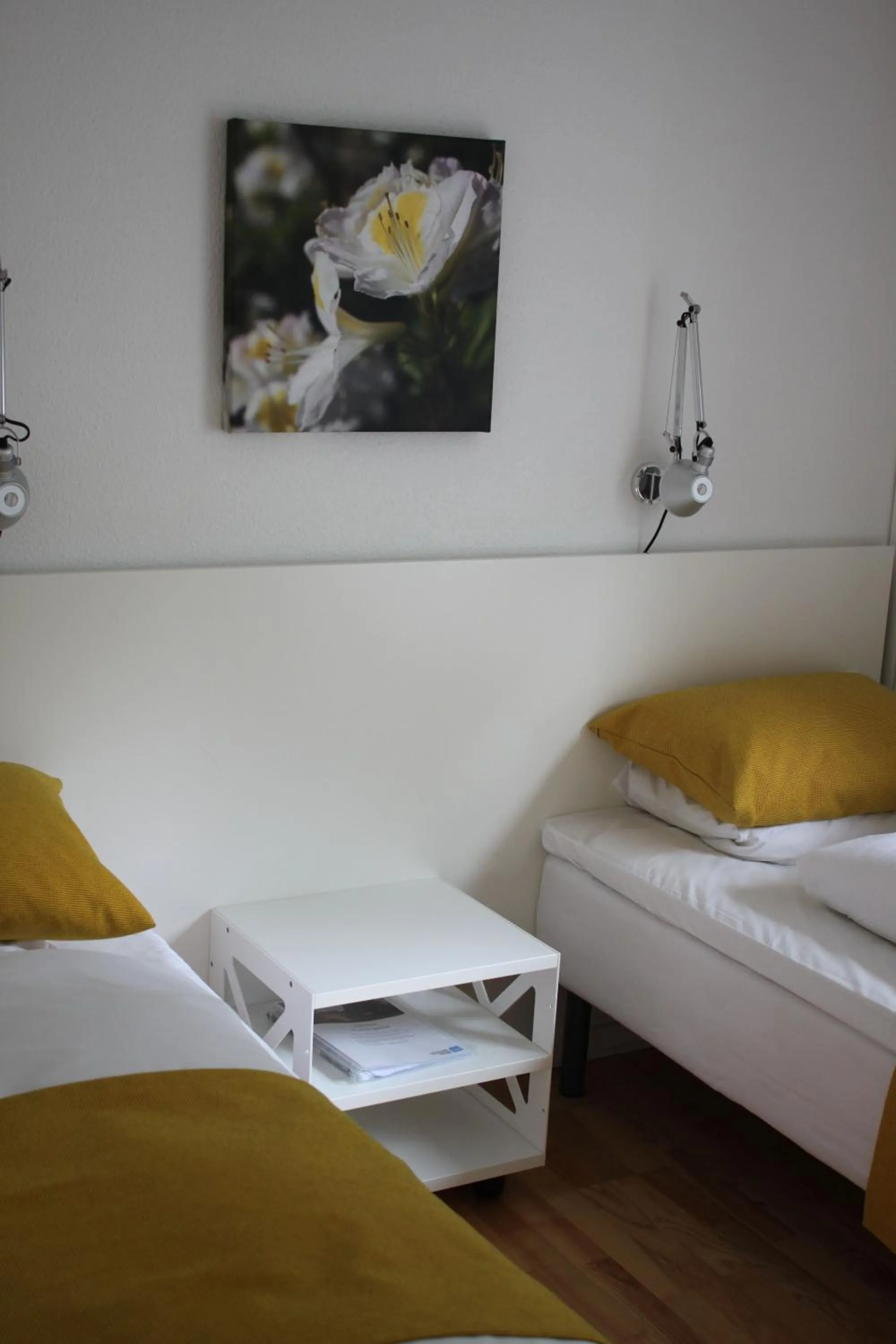 Bed in Skarrildhus Sinatur Hotel & Konference