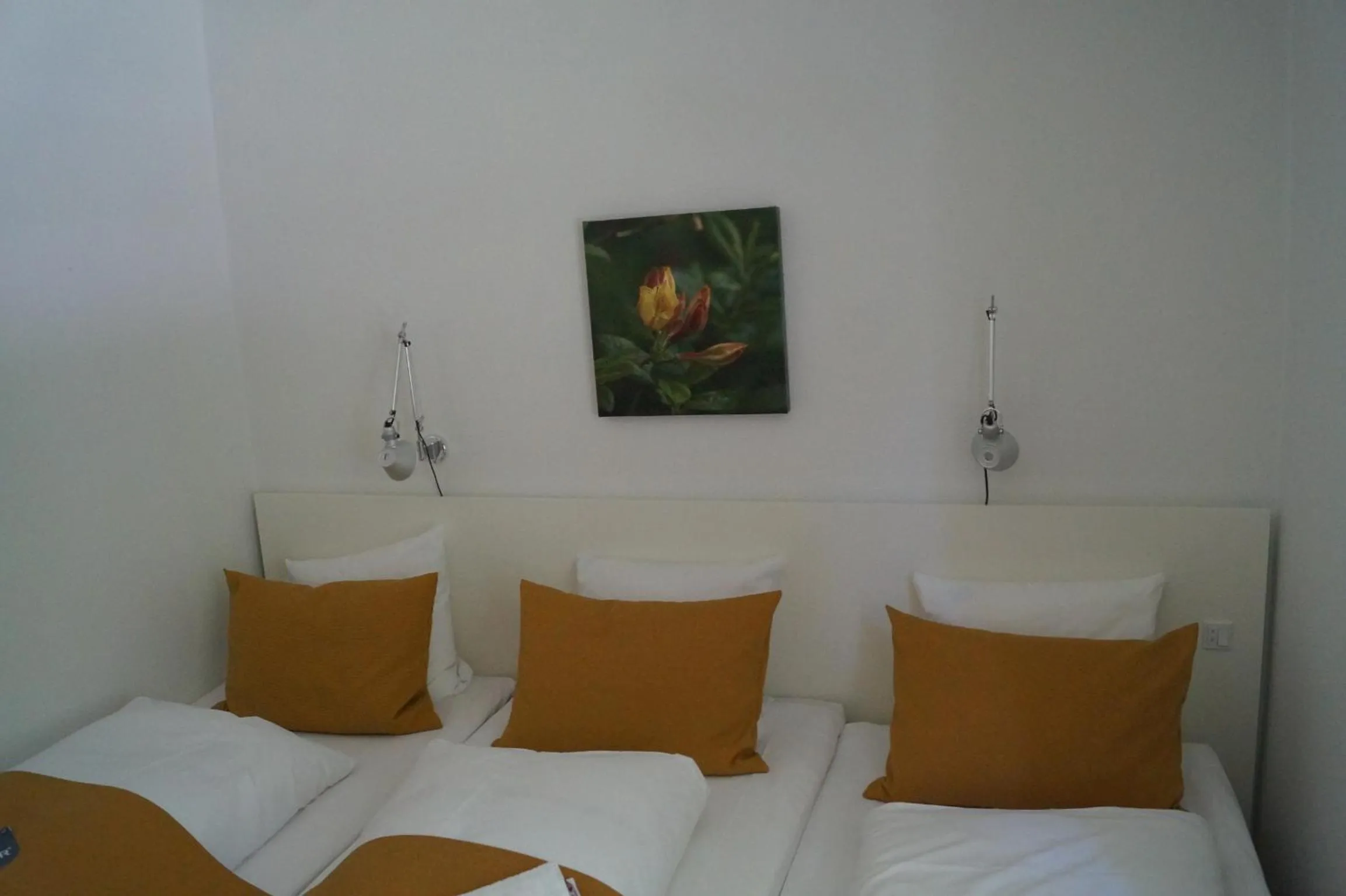 Bed in Skarrildhus Sinatur Hotel & Konference