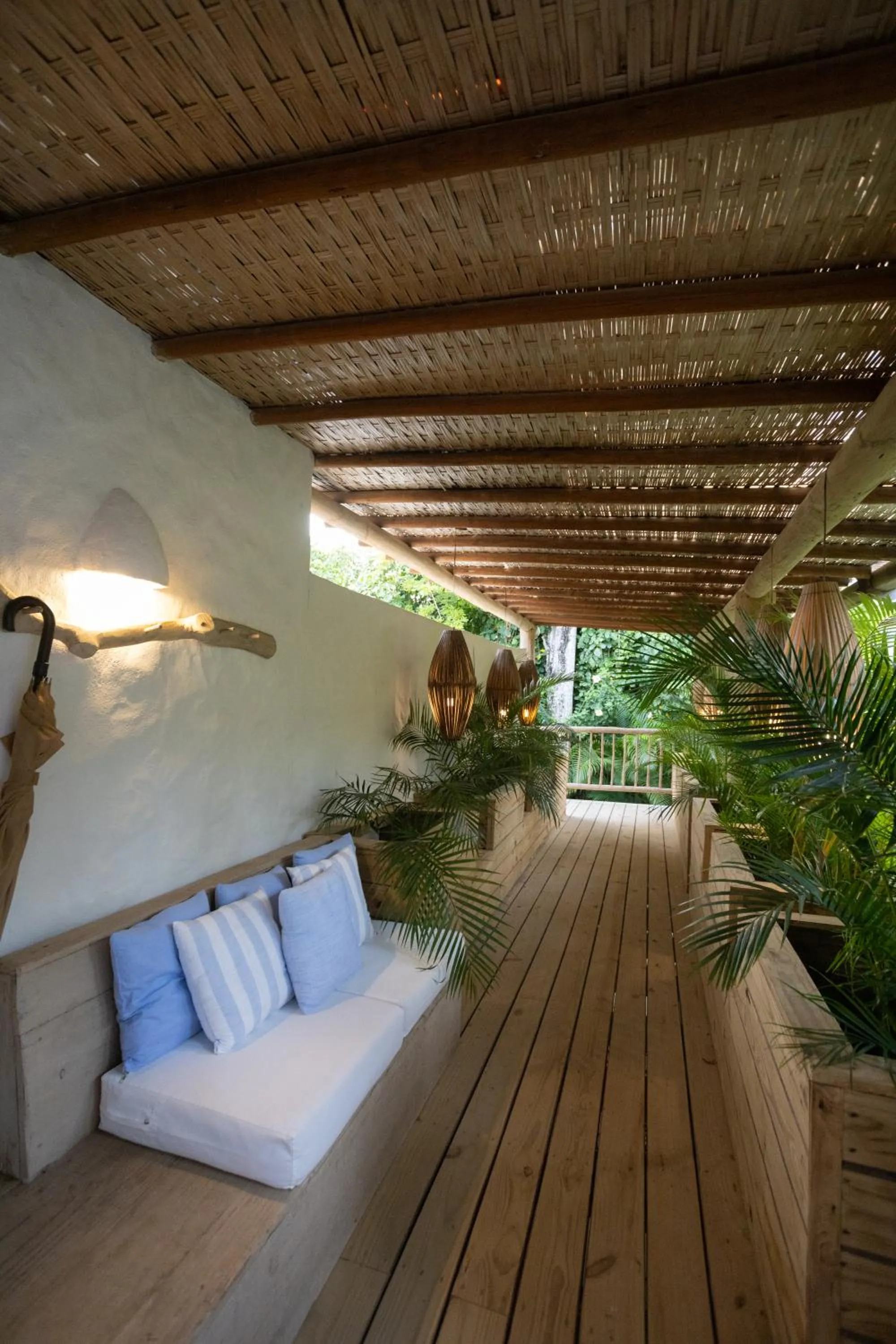 Seating area in Santa Fe Casas- Quadrado Trancoso