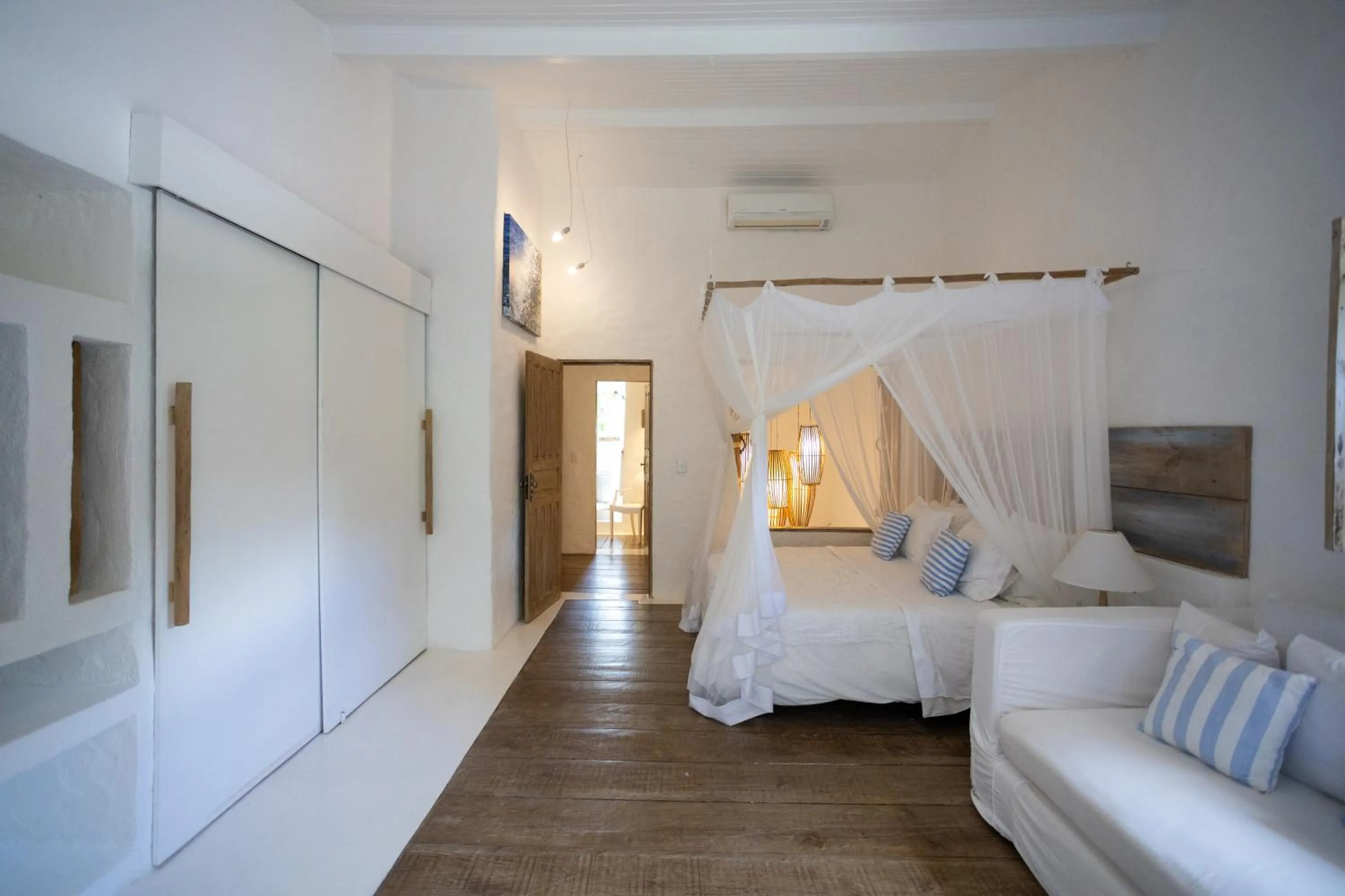 Bedroom, Bed in Santa Fe Casas- Quadrado Trancoso