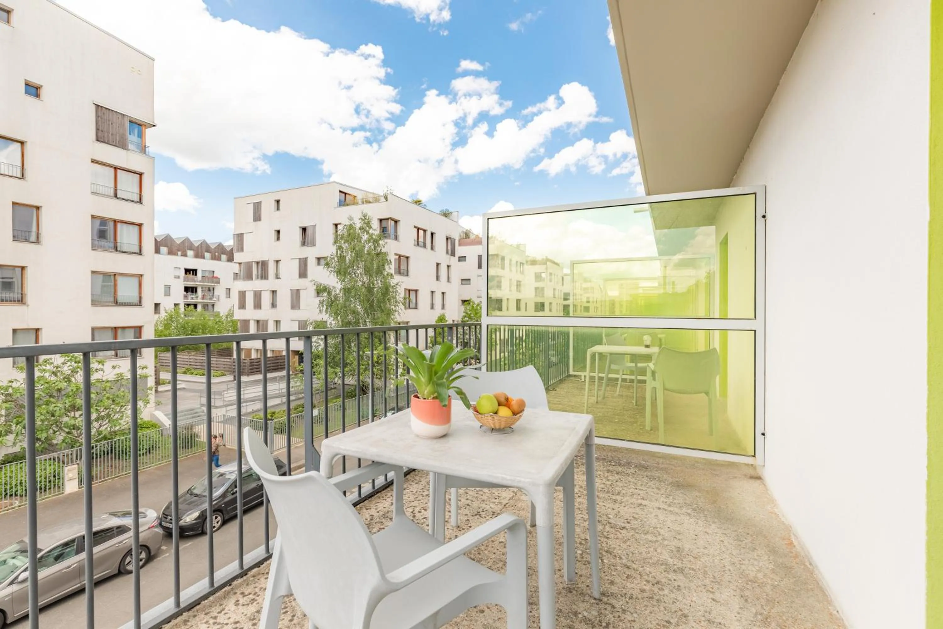 Balcony/Terrace in Appart’City Confort Tours