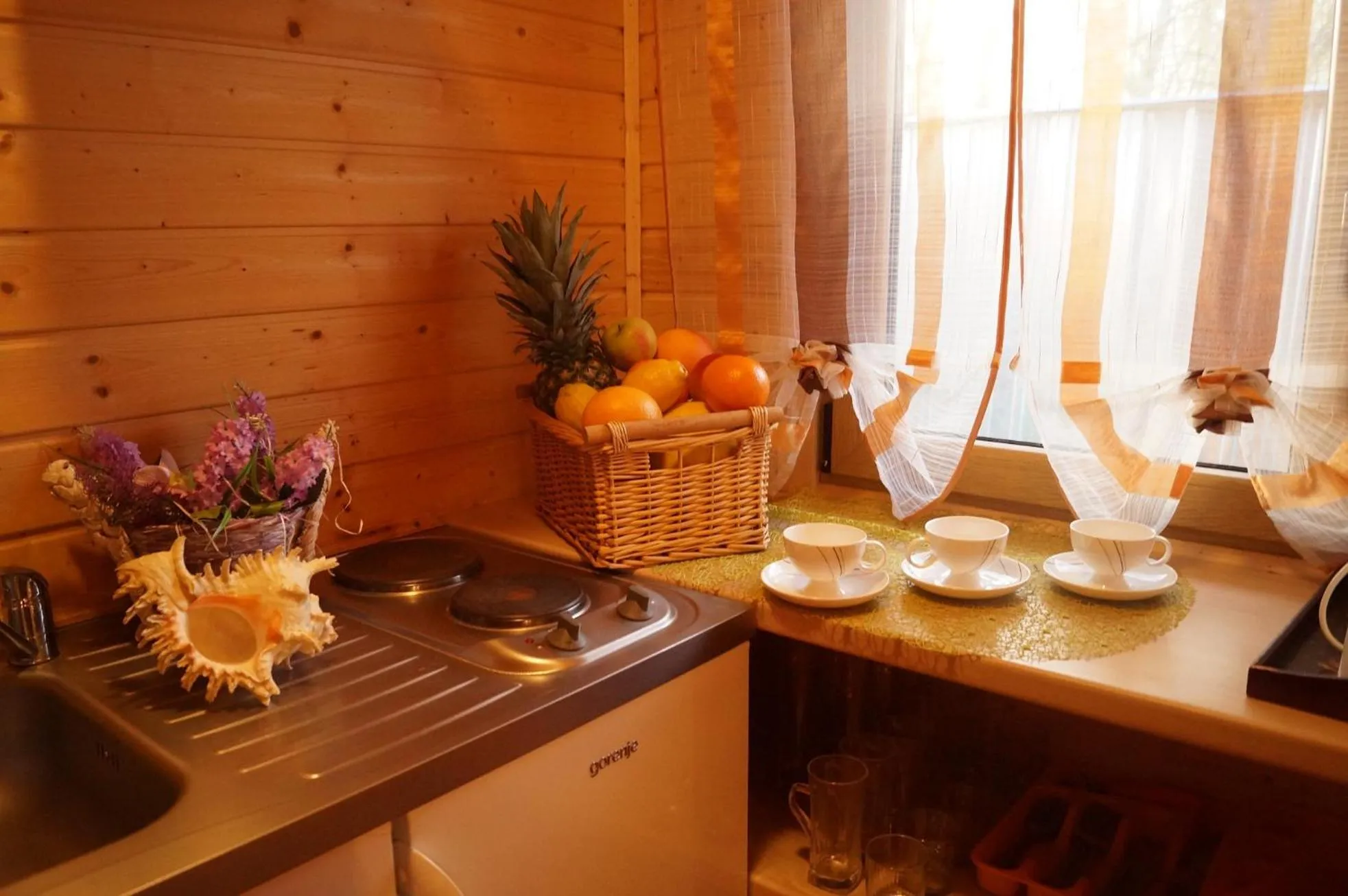 Food and drinks in Villa Amber