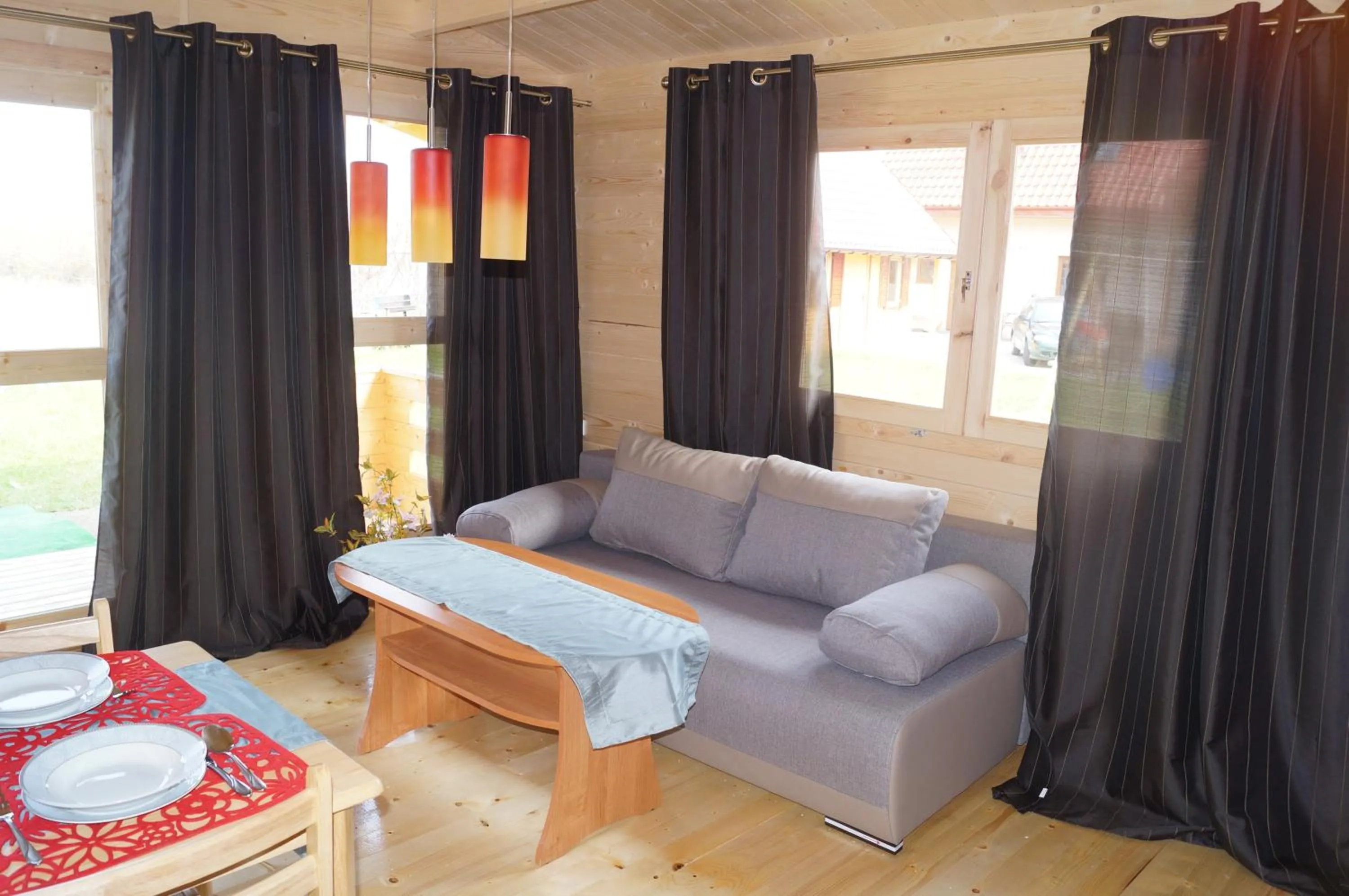 Living room in Villa Amber