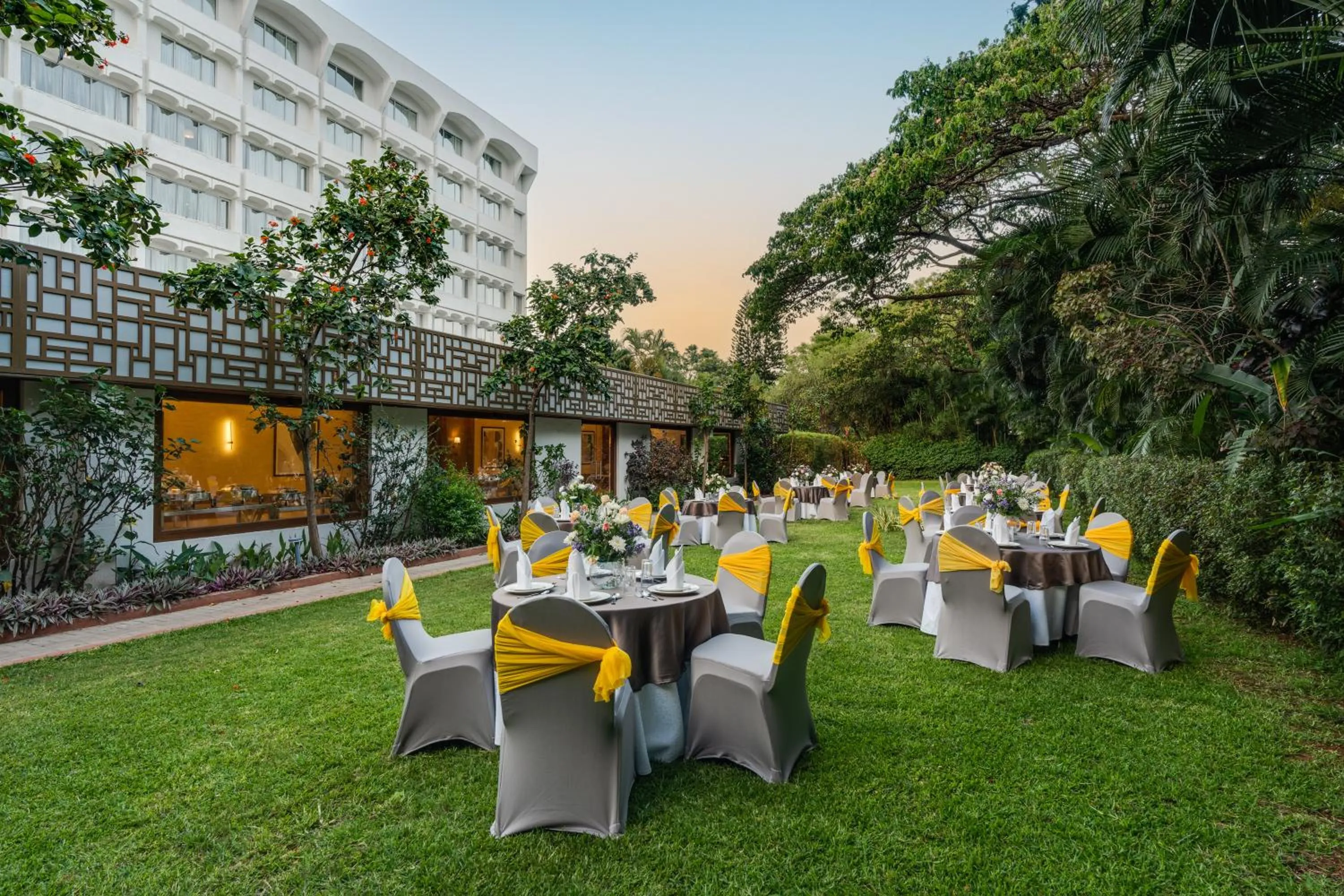 Garden view in Southern Star,Mysore