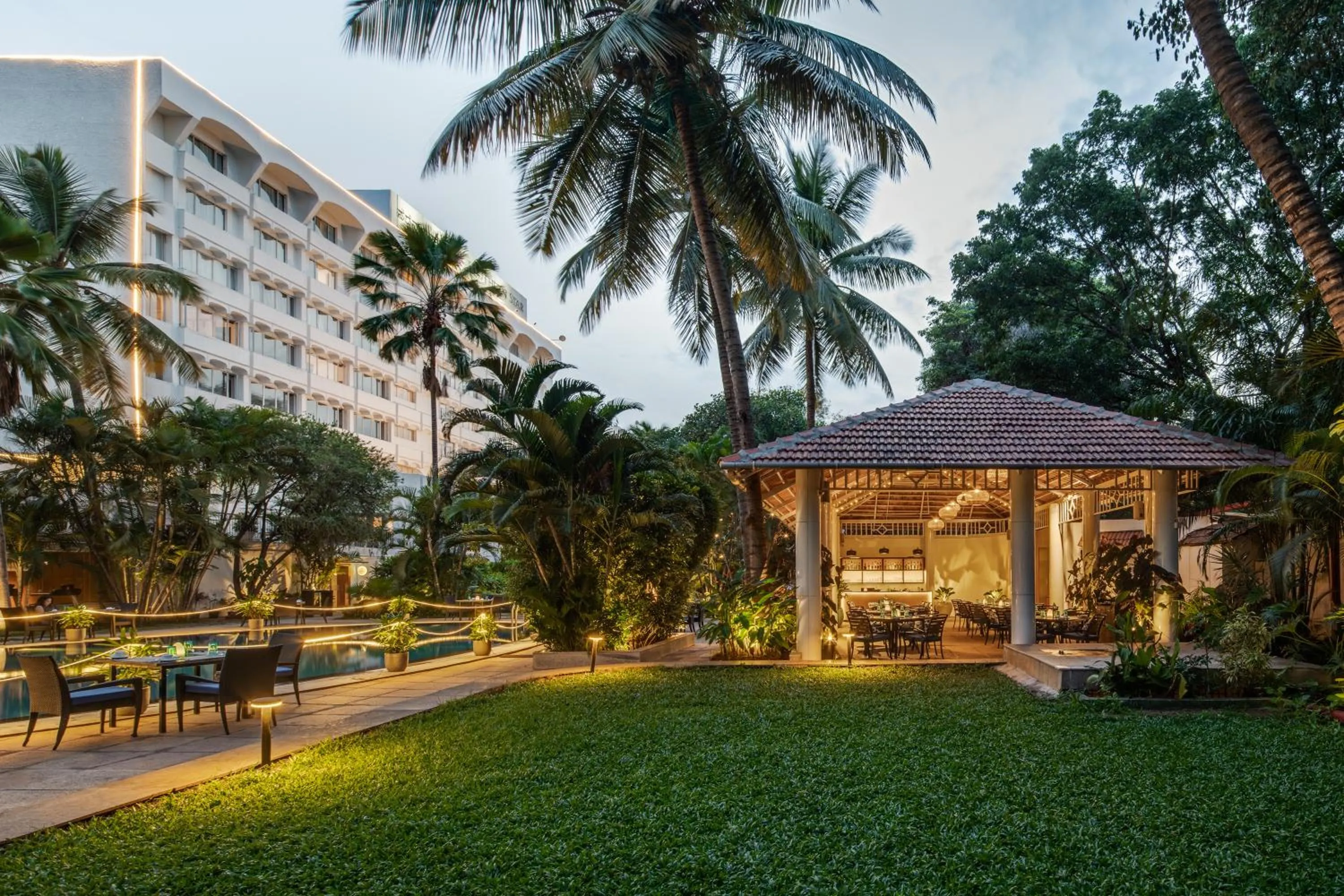 Garden view in Southern Star,Mysore