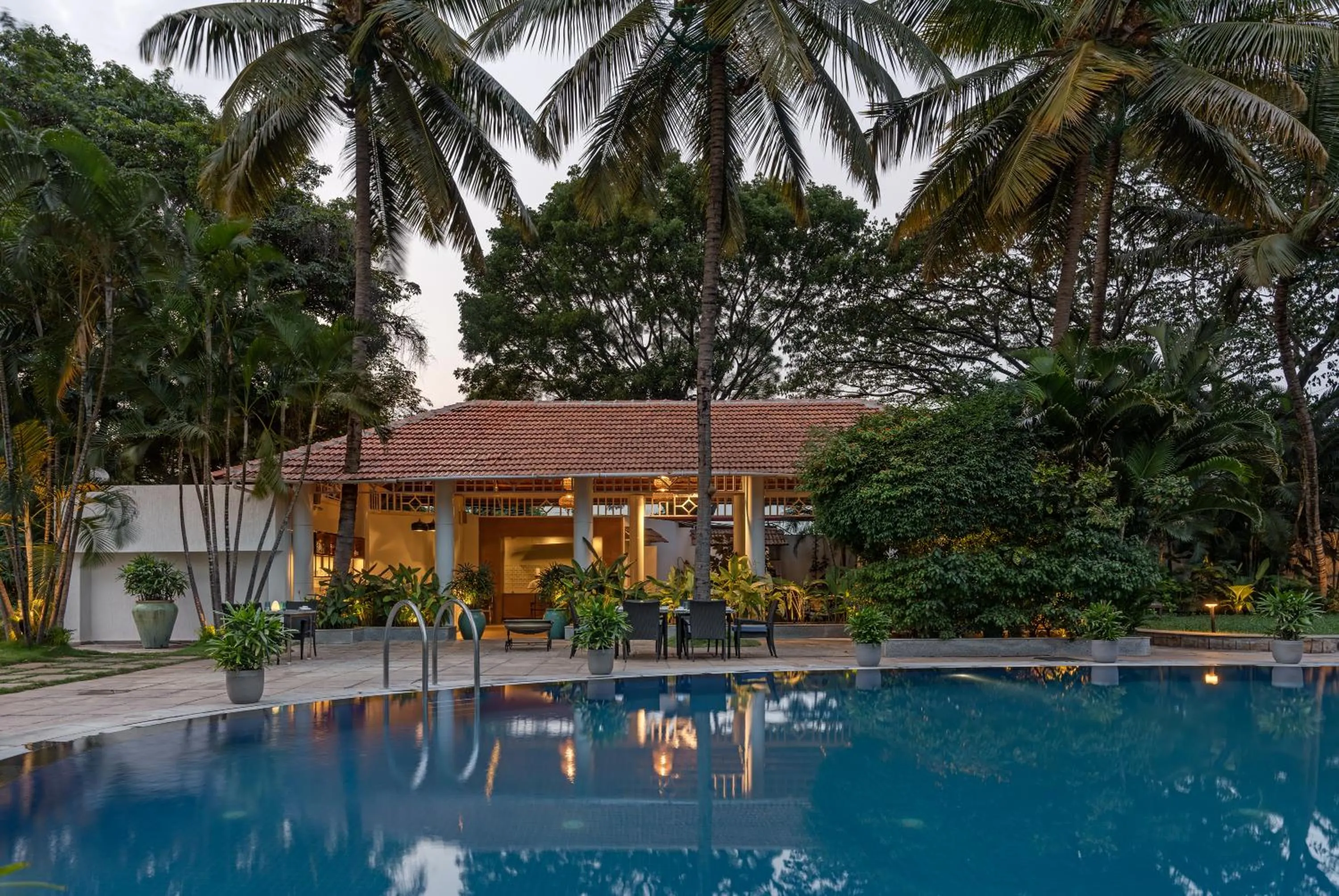 Swimming pool in Southern Star,Mysore