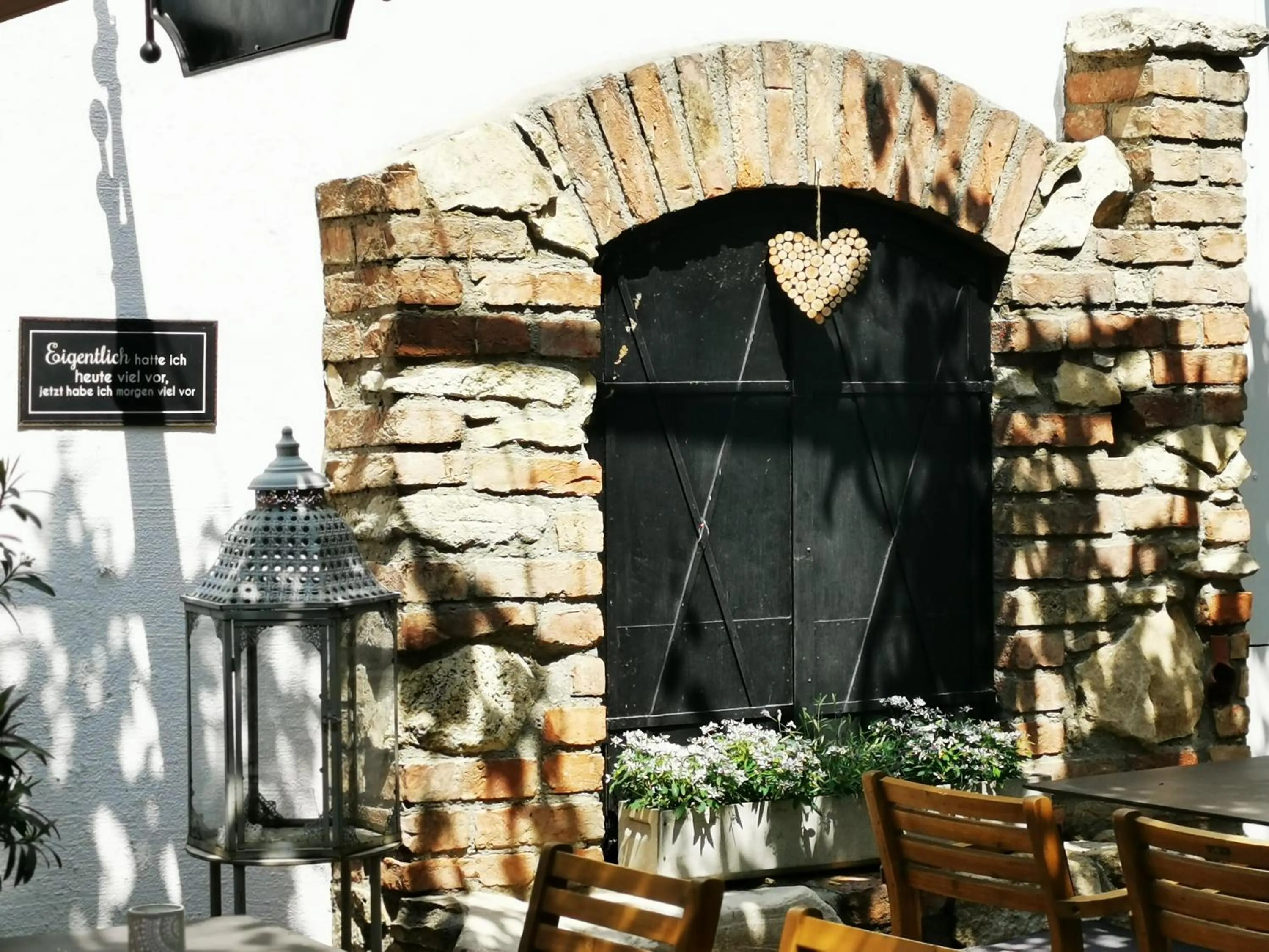 Patio in Das Stadthaus