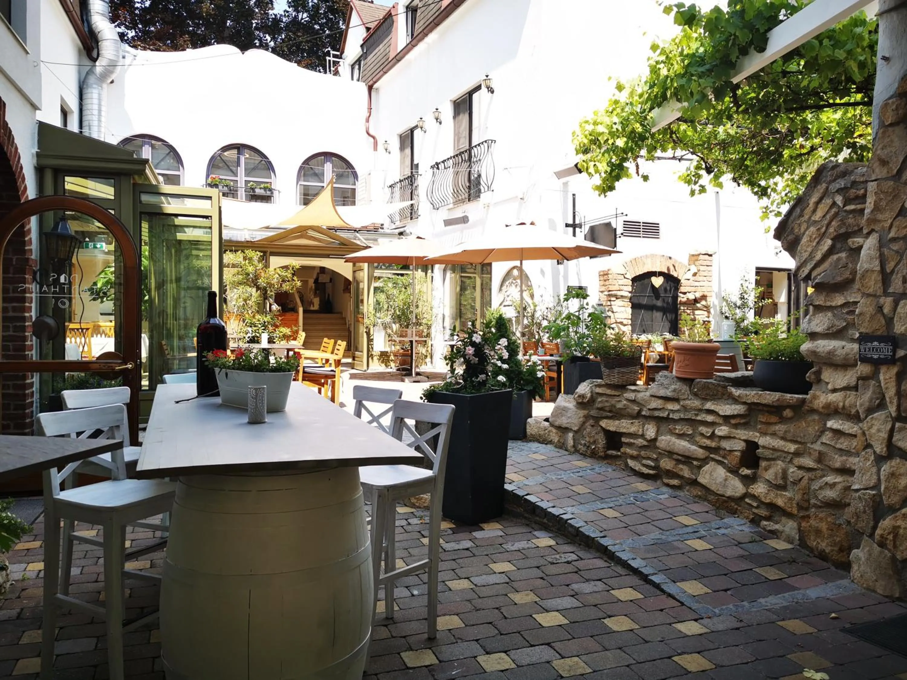 Patio in Das Stadthaus