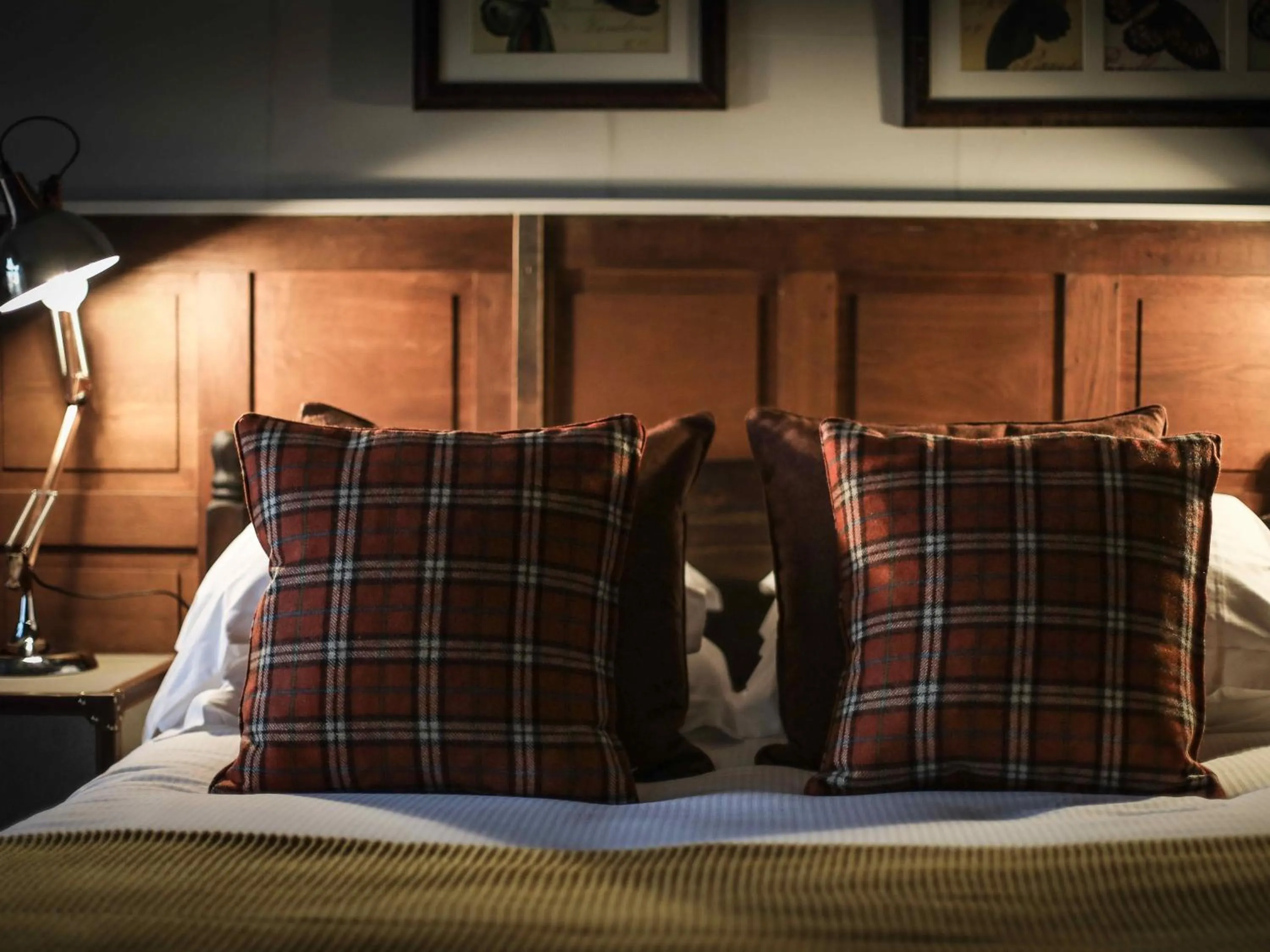 Bedroom, Bed in The Plough Bicester