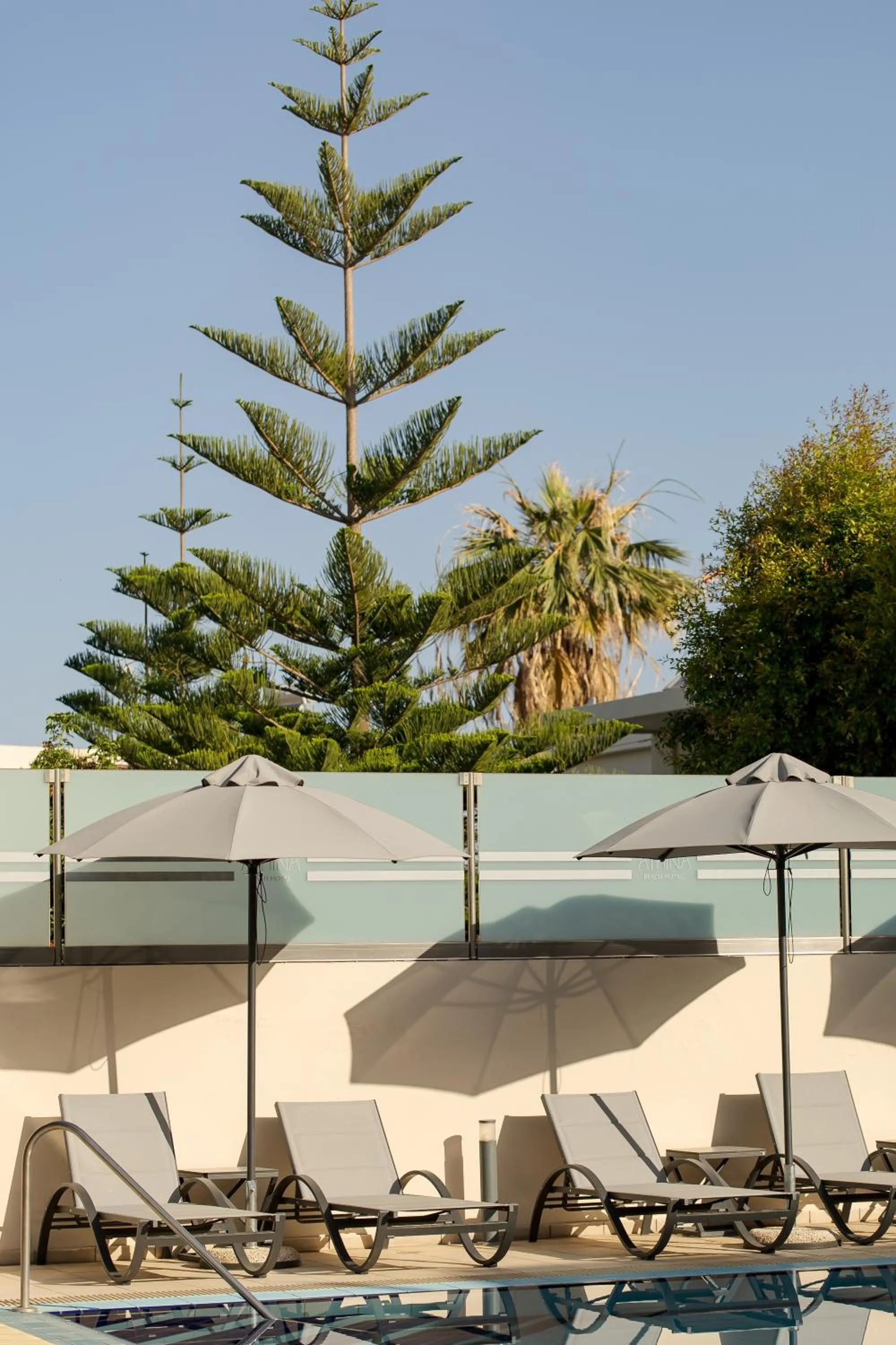 Swimming pool in Athina Beach Hotel