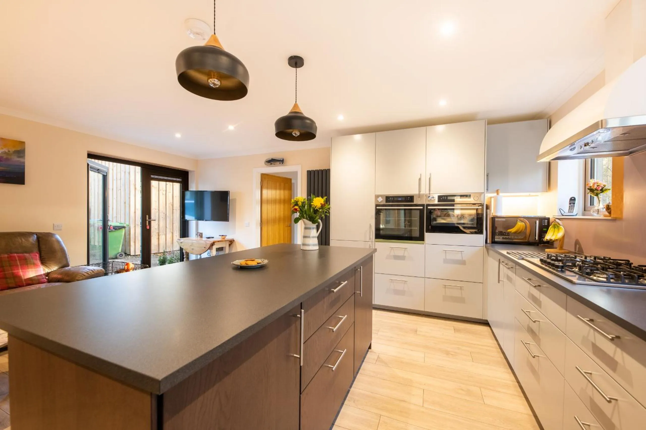 Kitchen or kitchenette in Silverbridge Lodge