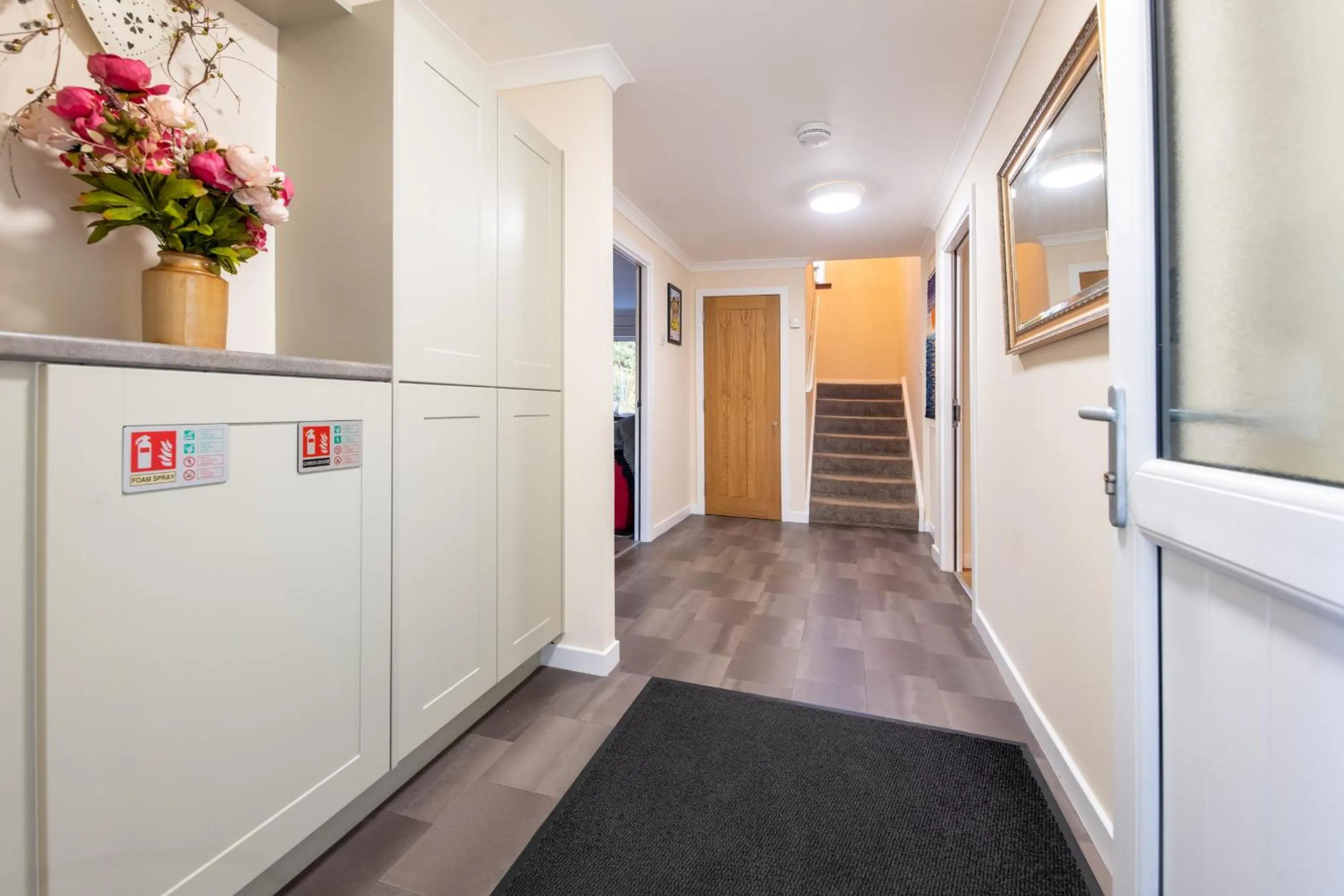 Lobby or reception in Silverbridge Lodge