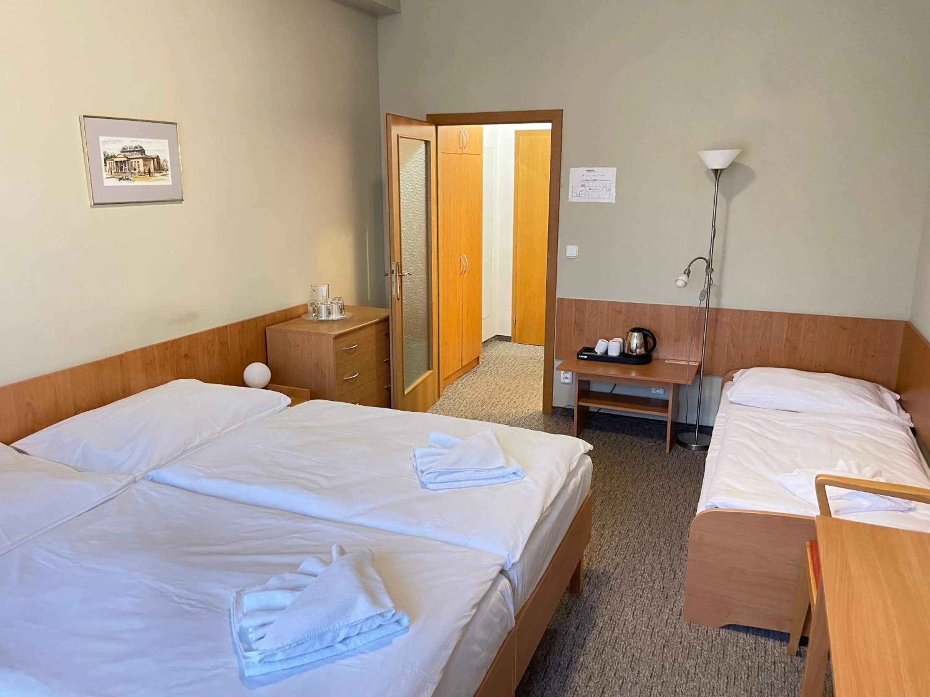 Bed in Penzion Hubert Františkovy Lázně