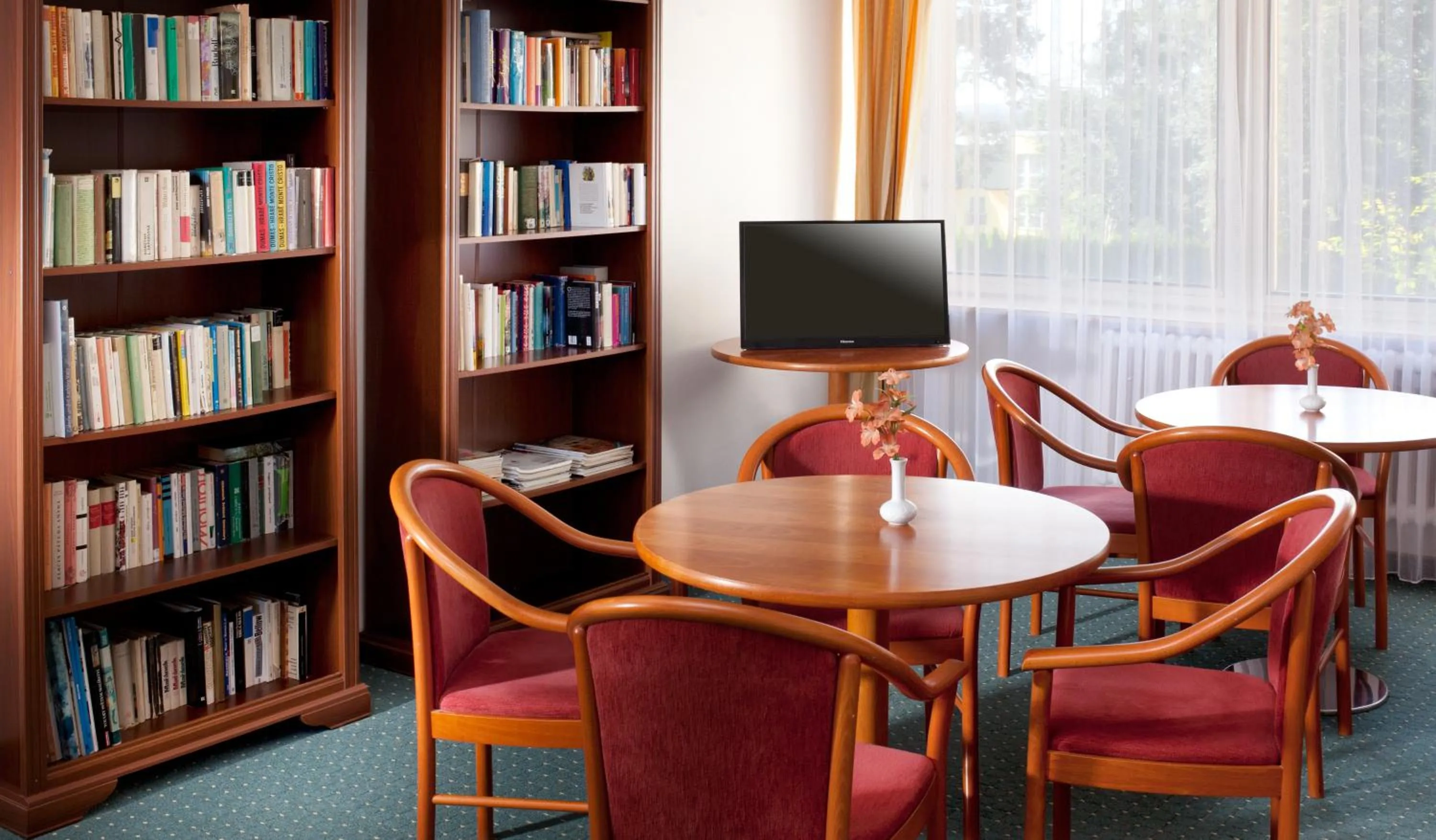 Communal lounge/ TV room in Penzion Hubert Františkovy Lázně