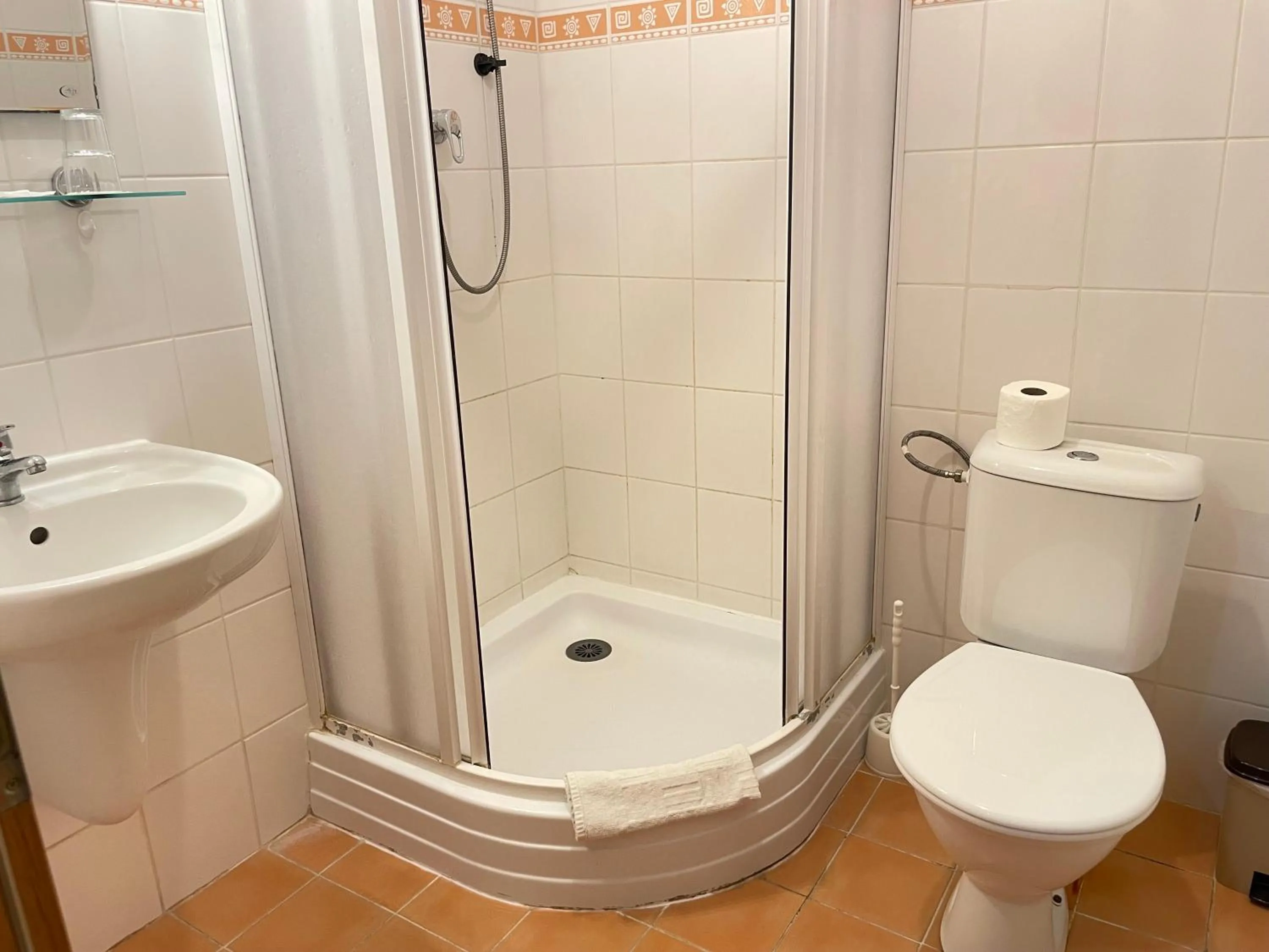 Shower in Penzion Hubert Františkovy Lázně