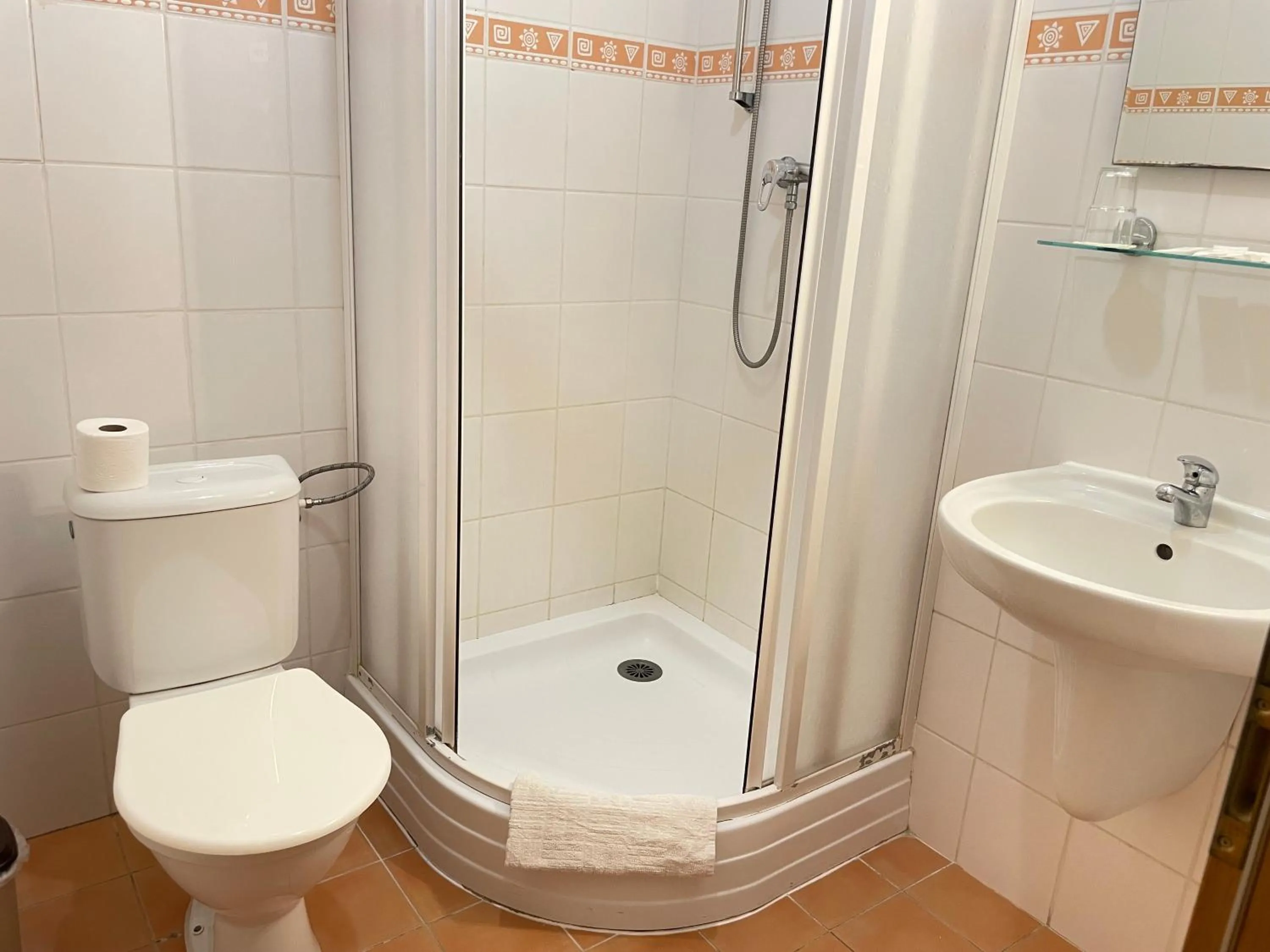 Shower in Penzion Hubert Františkovy Lázně