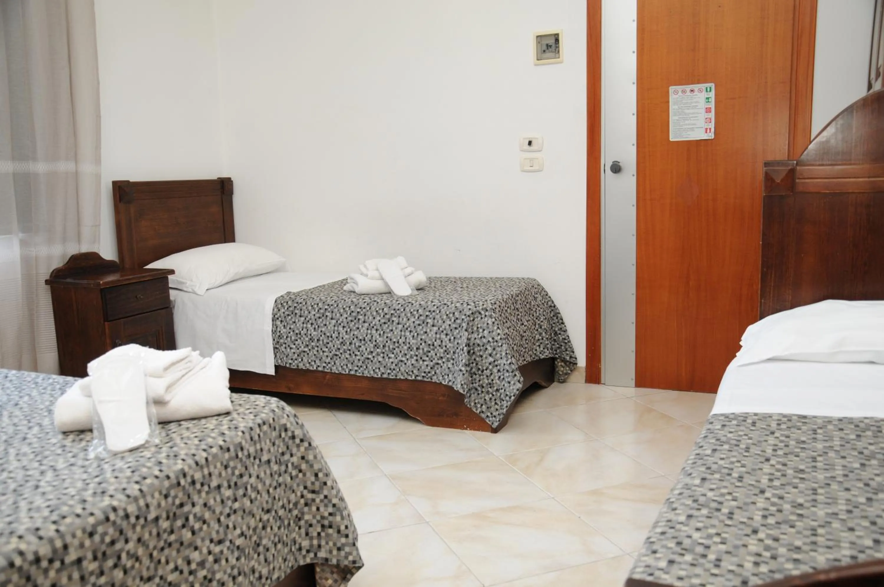 Bed in Hotel Sannita