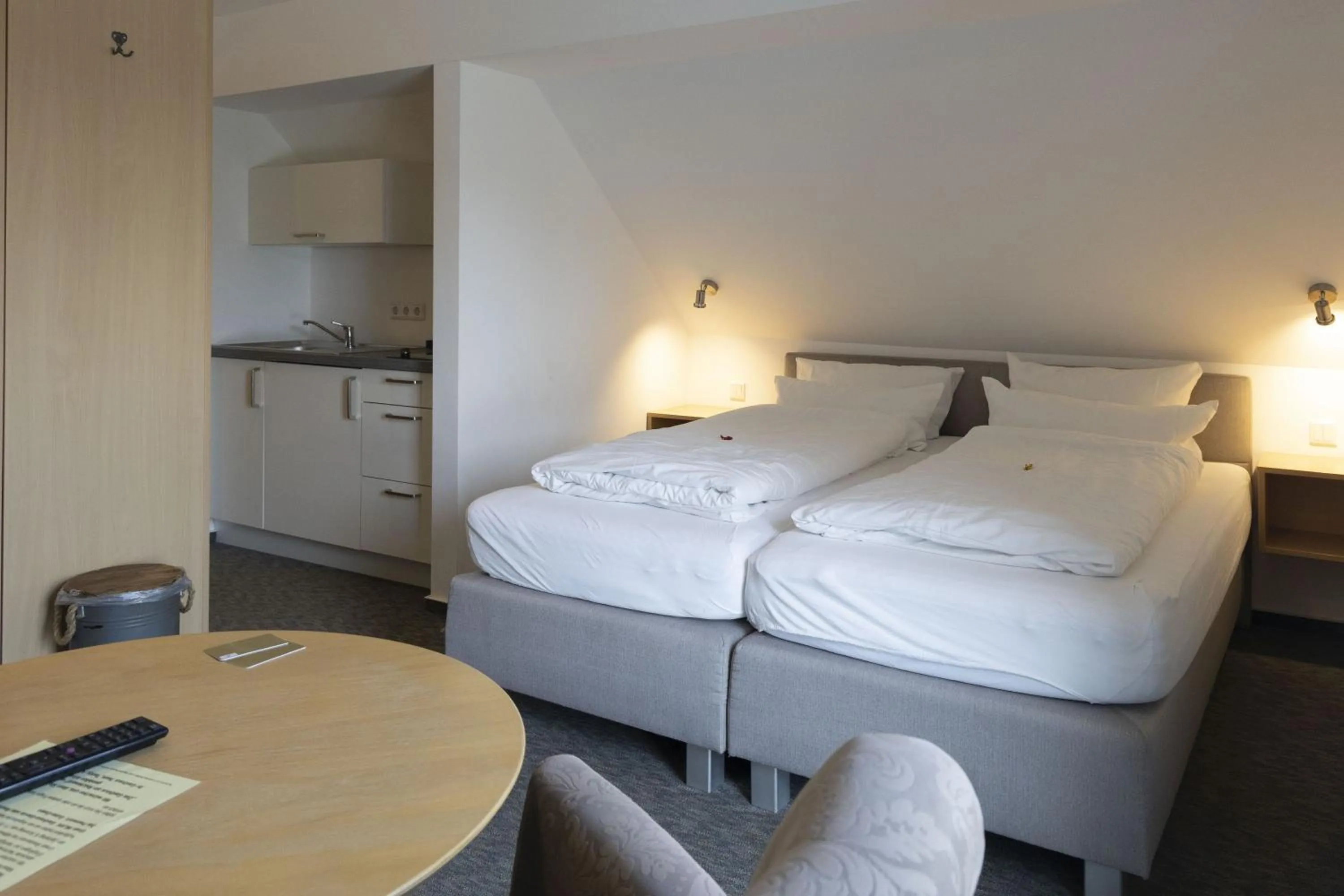 Bed in Das Gasthaus am Reichswald