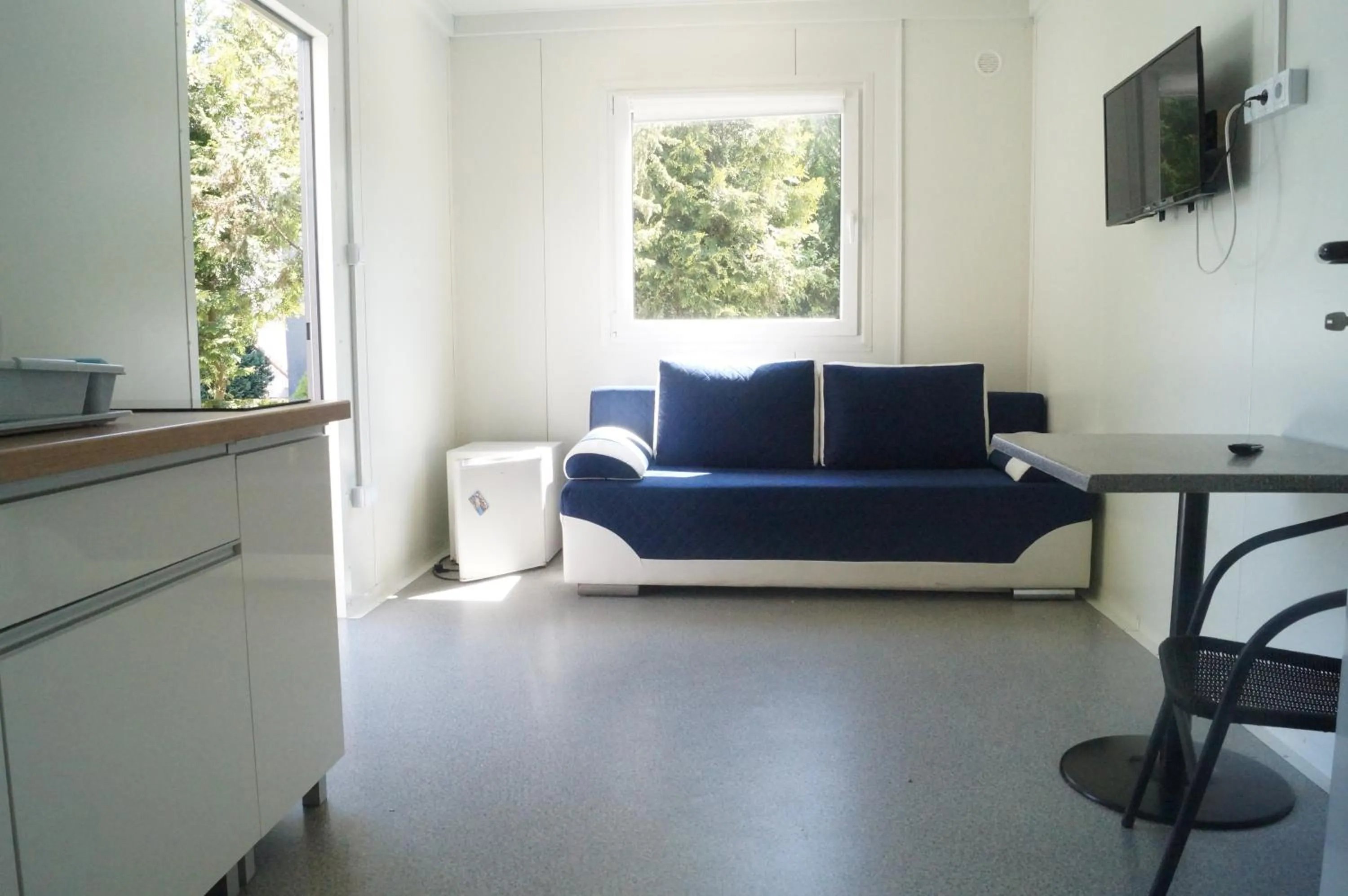 Bed in Mini Kemping Laguna