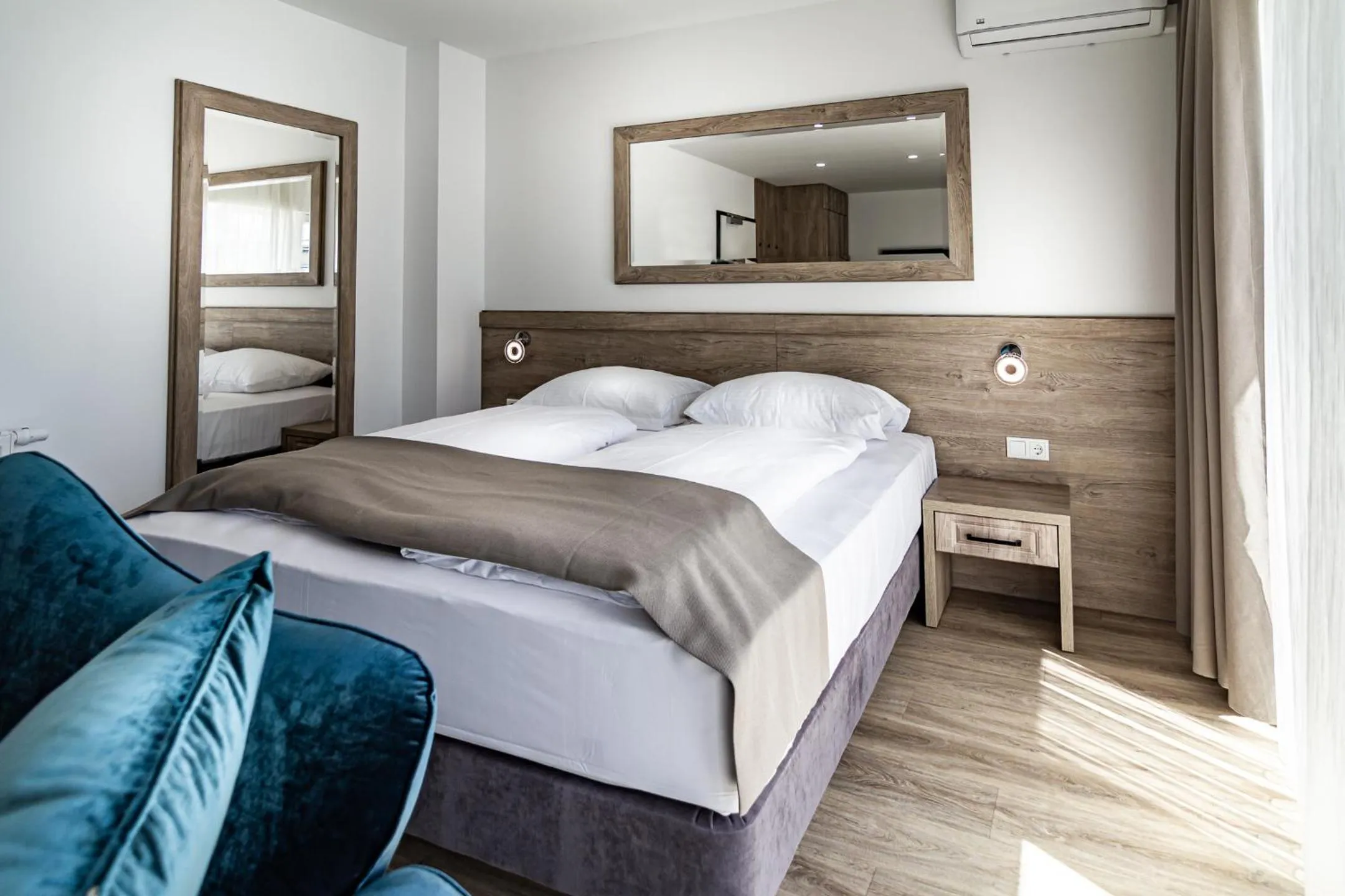 Bed in Sleep Inn Düsseldorf