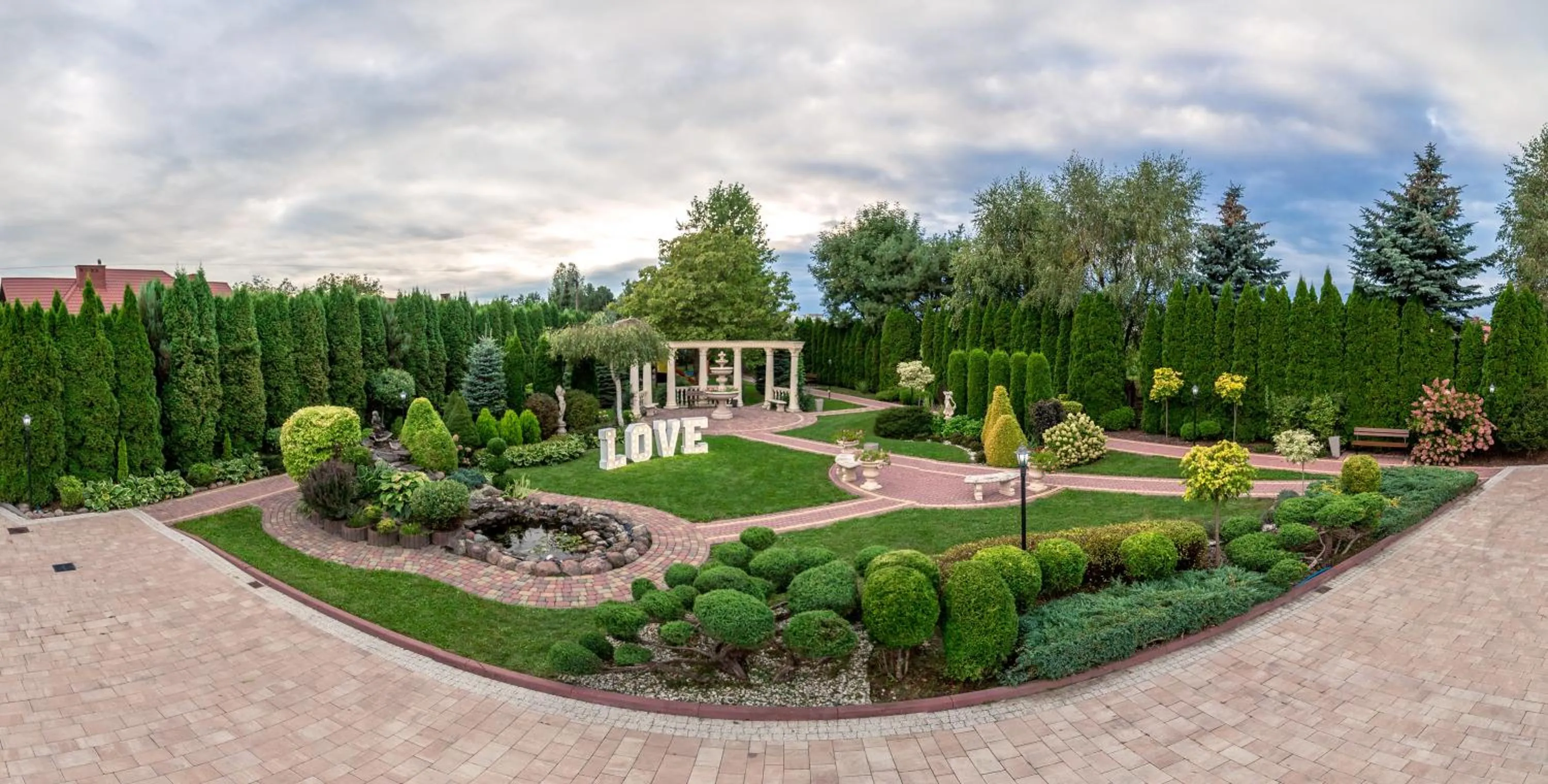 Natural landscape in Hotel Villa Riviera