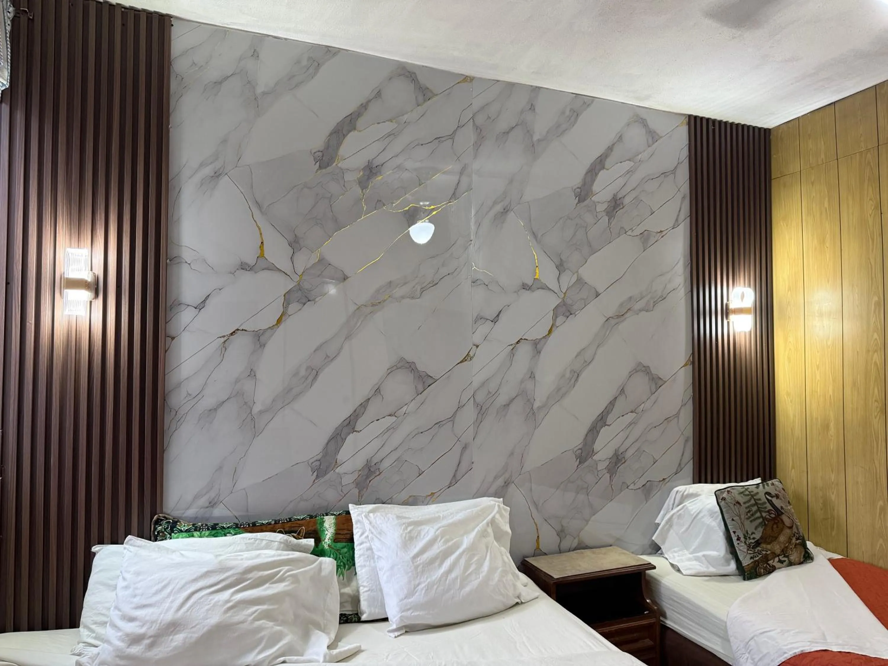 Bed in Hotel Metropolitano