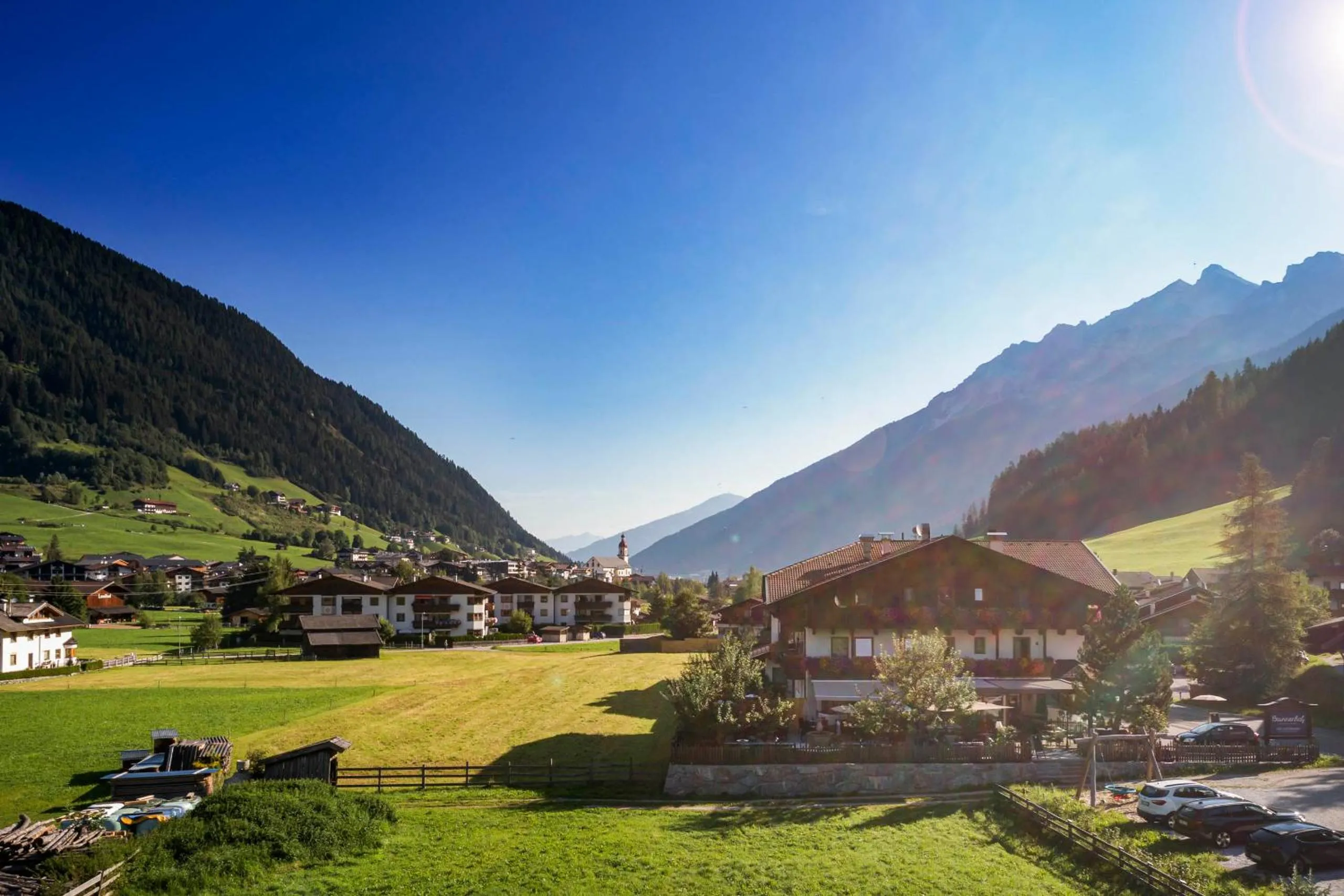 Natural landscape in Hotel Brunnenhof