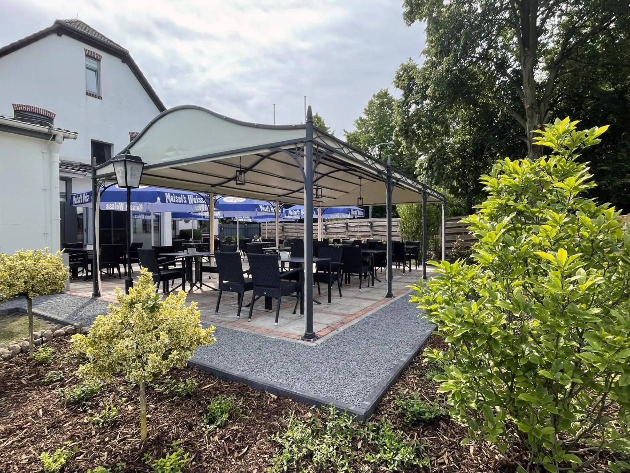 Garden in Hotel & Restaurant Prüser´s Gasthof