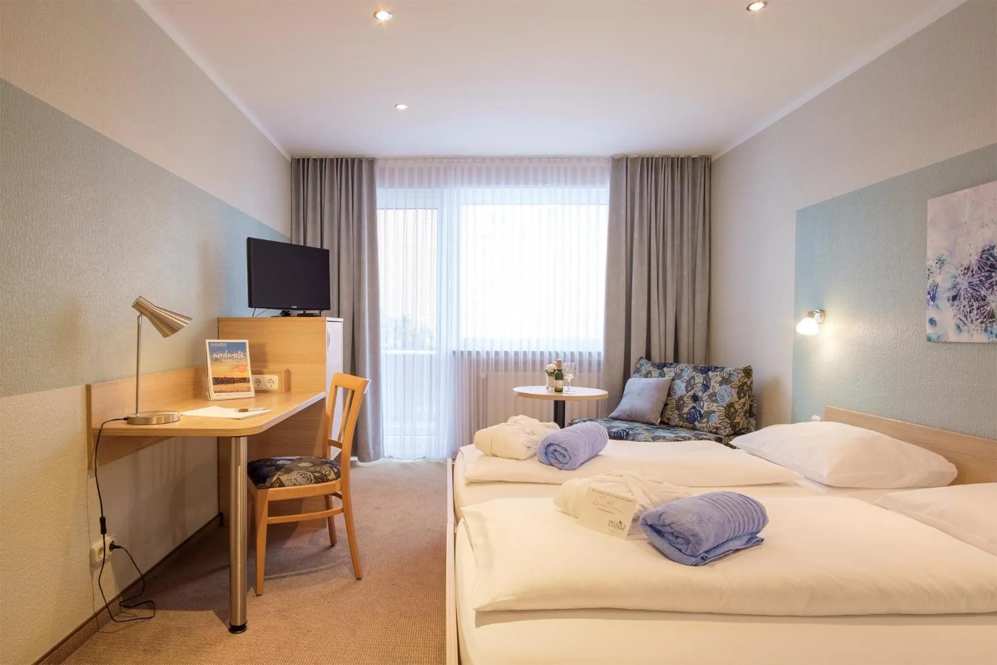 TV and multimedia, Bed in Hotel & Restaurant Prüser´s Gasthof