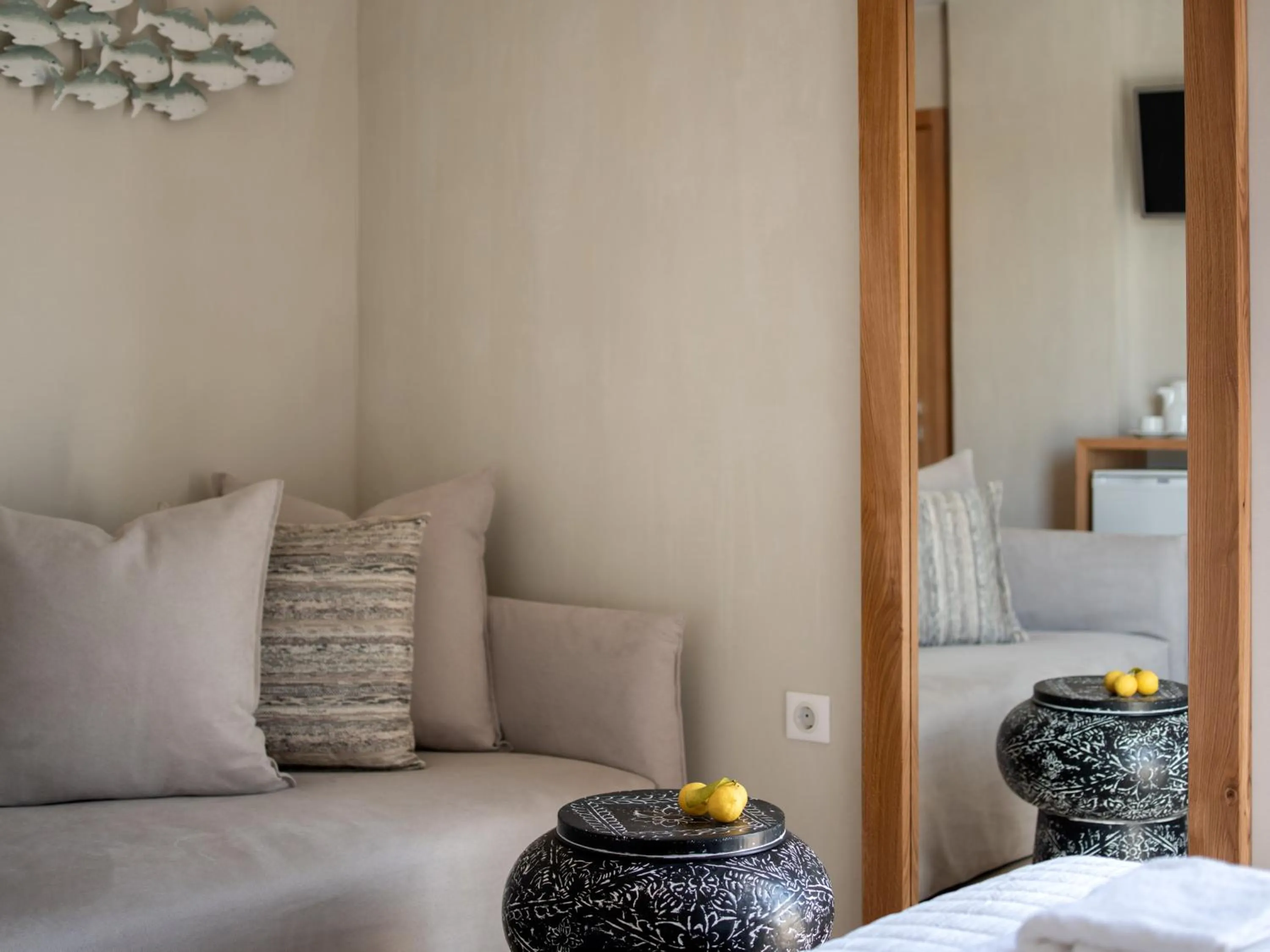 Decorative detail, Bed in Apollo Plakias