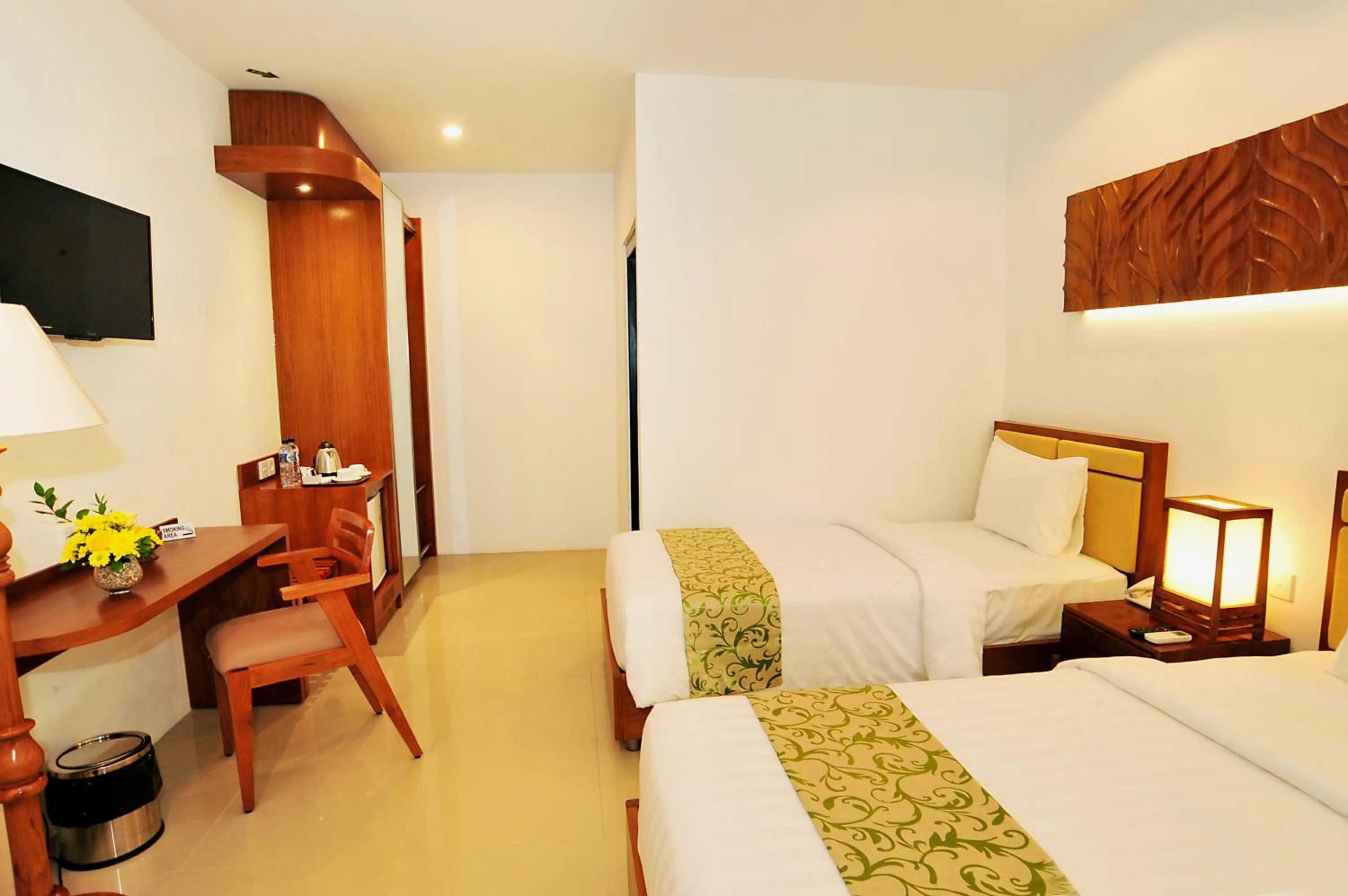 Bed in Kautaman Hotel