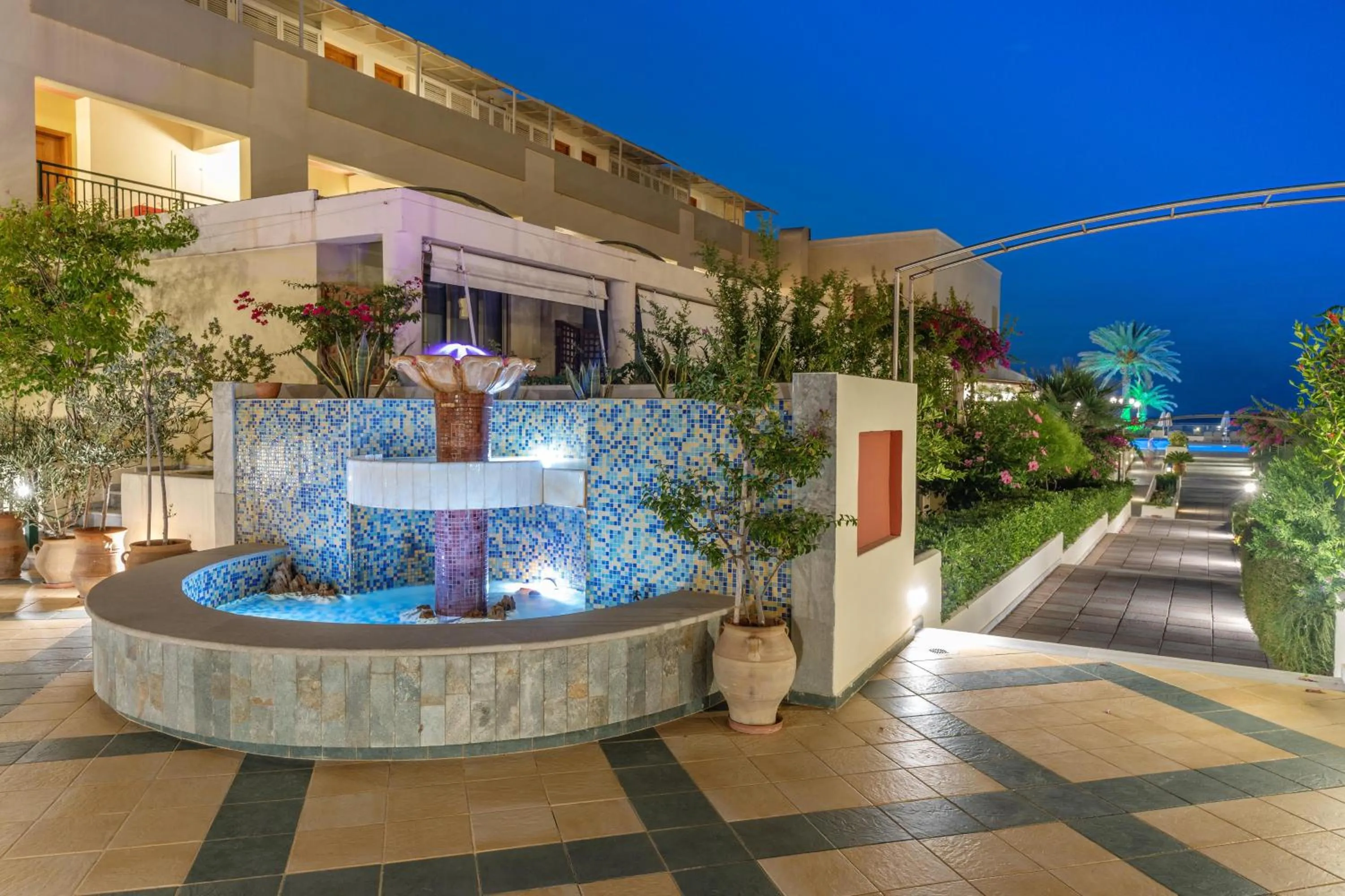 Balcony/Terrace in Hydramis Palace Beach Resort