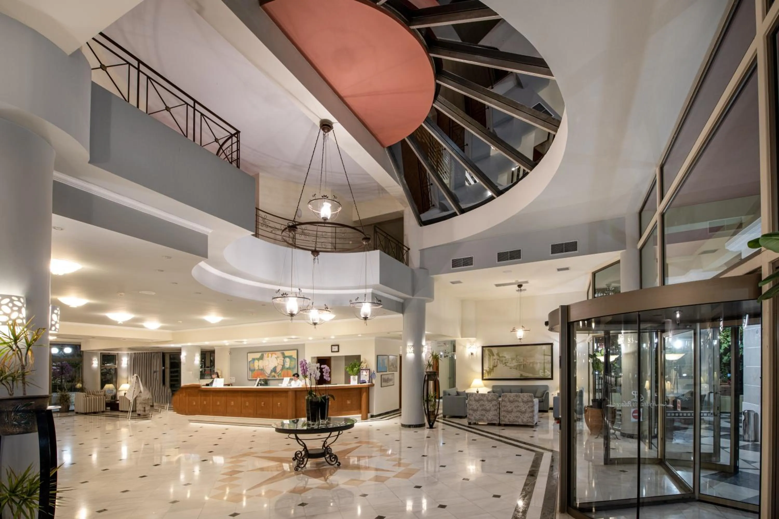 Lobby or reception in Hydramis Palace Beach Resort