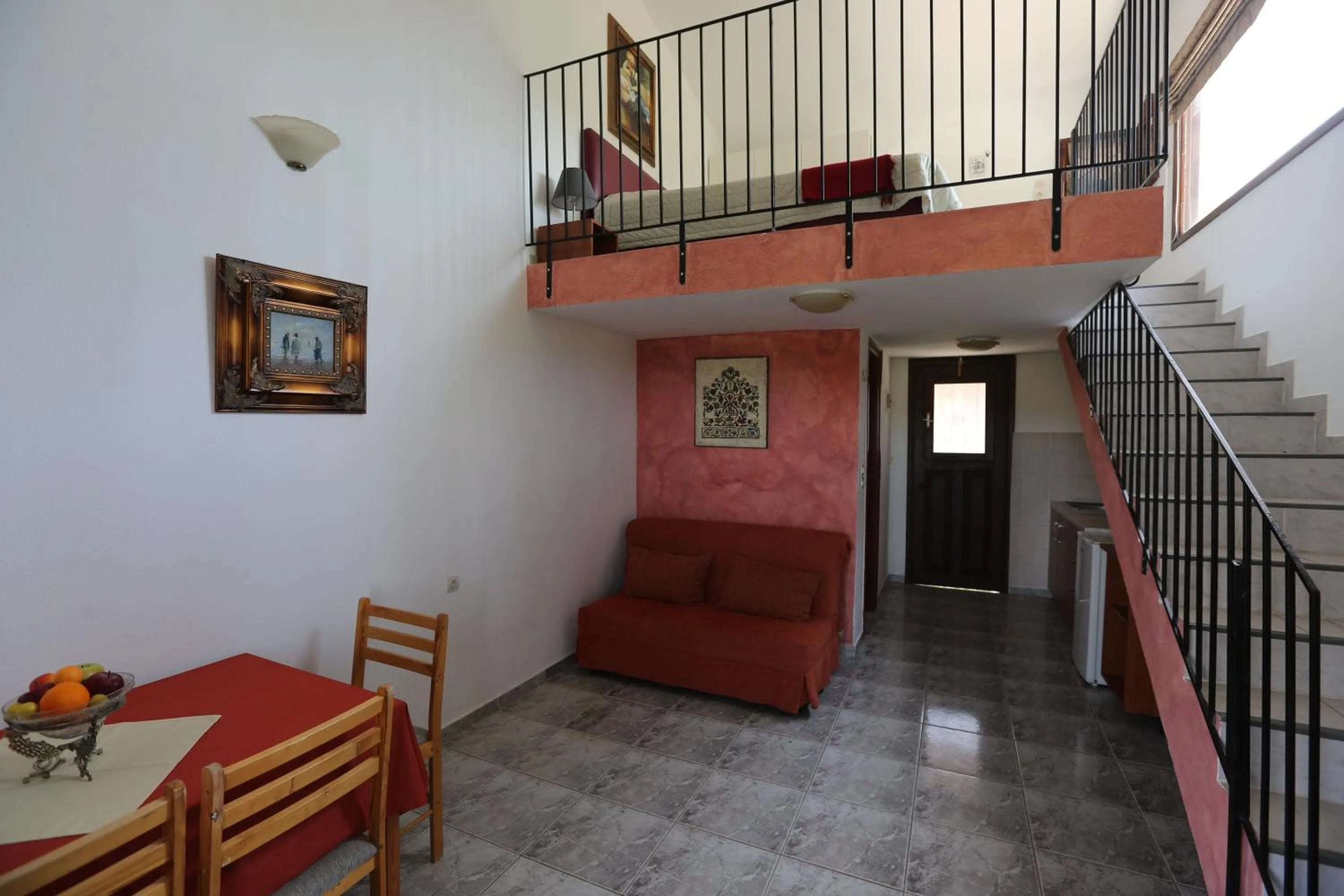 Dining area in Angelina Studios